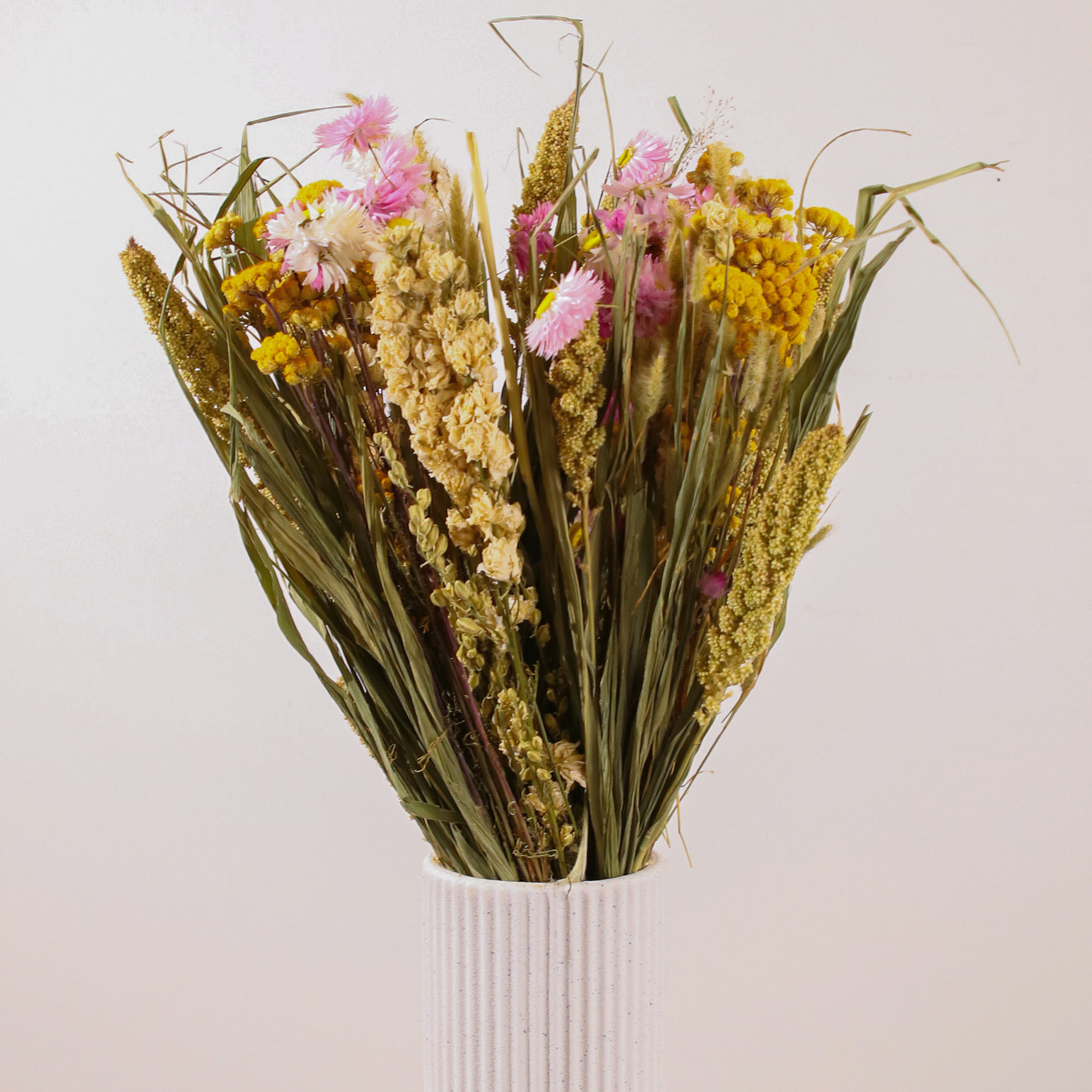 Dried Flower Bouquet Volume Becky (50cm) | Natural Dried Flowers Decor Display