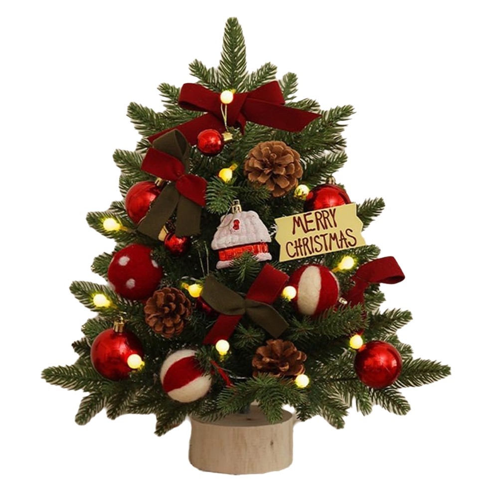 Christmas Tree Small Christmas Tree Desktop Artificial Christmas Tree6347