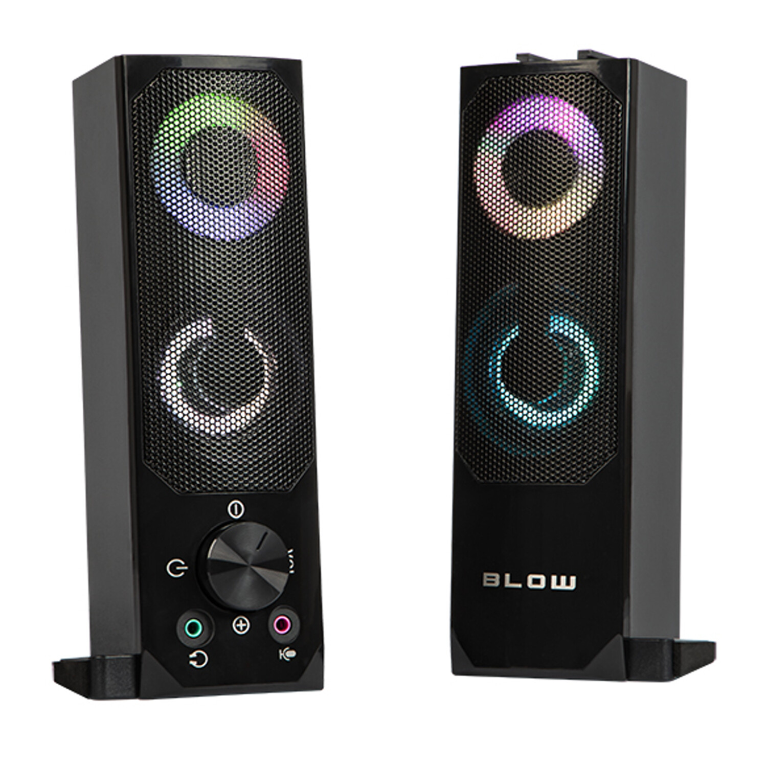 Computer Speakers Bluetooth RGB LED Blow MS-28 66-379