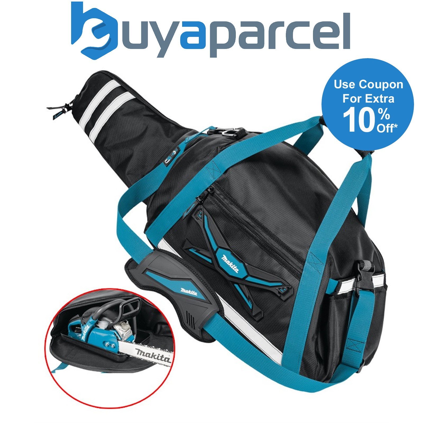 Makita E-05549 Ultimate Chainsaw Bag Work Tool Bag Strap Belt System Heavy Duty