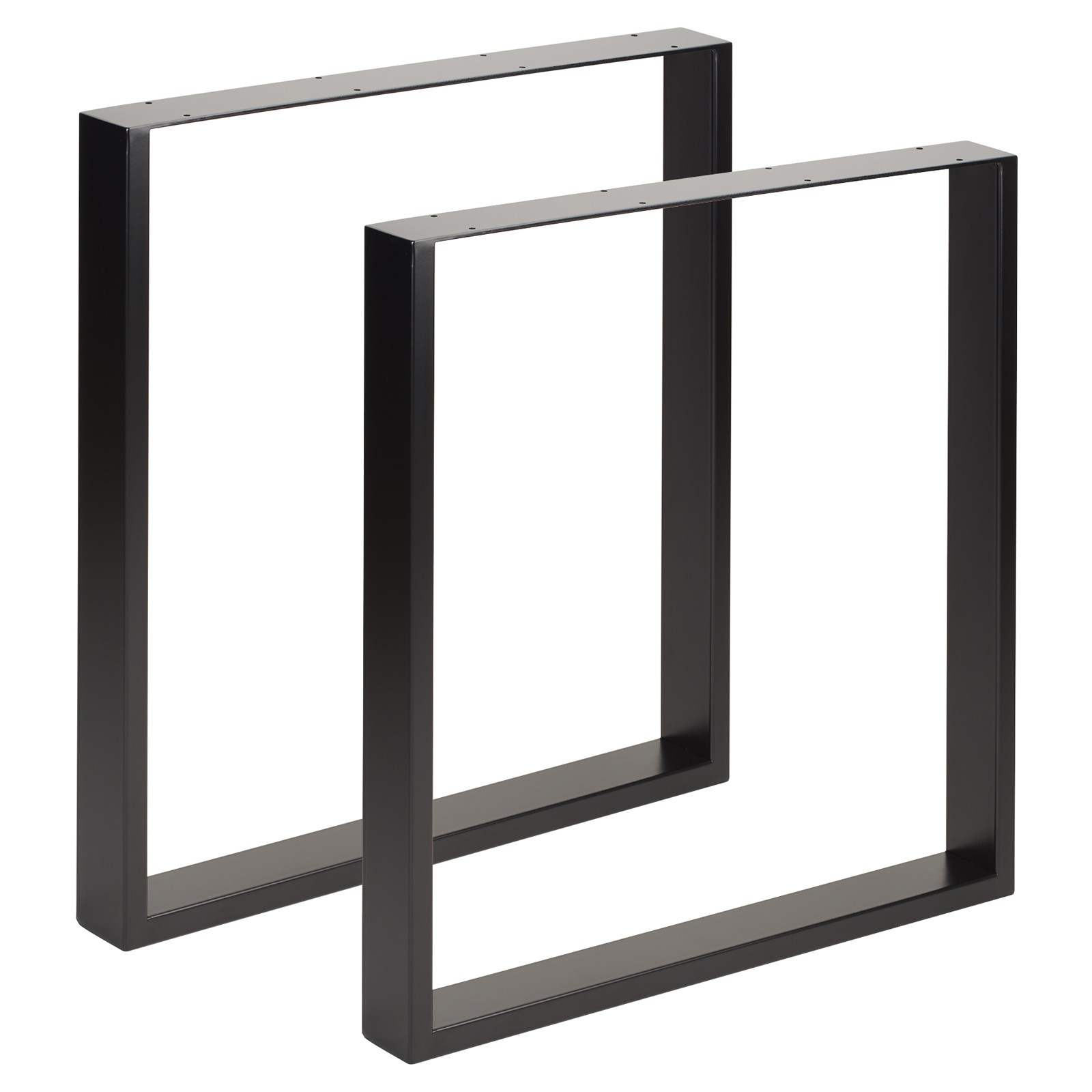 Set of 2 70cm Industrial Metal Square Table Legs Dining/Office/Desk/Dressing #42