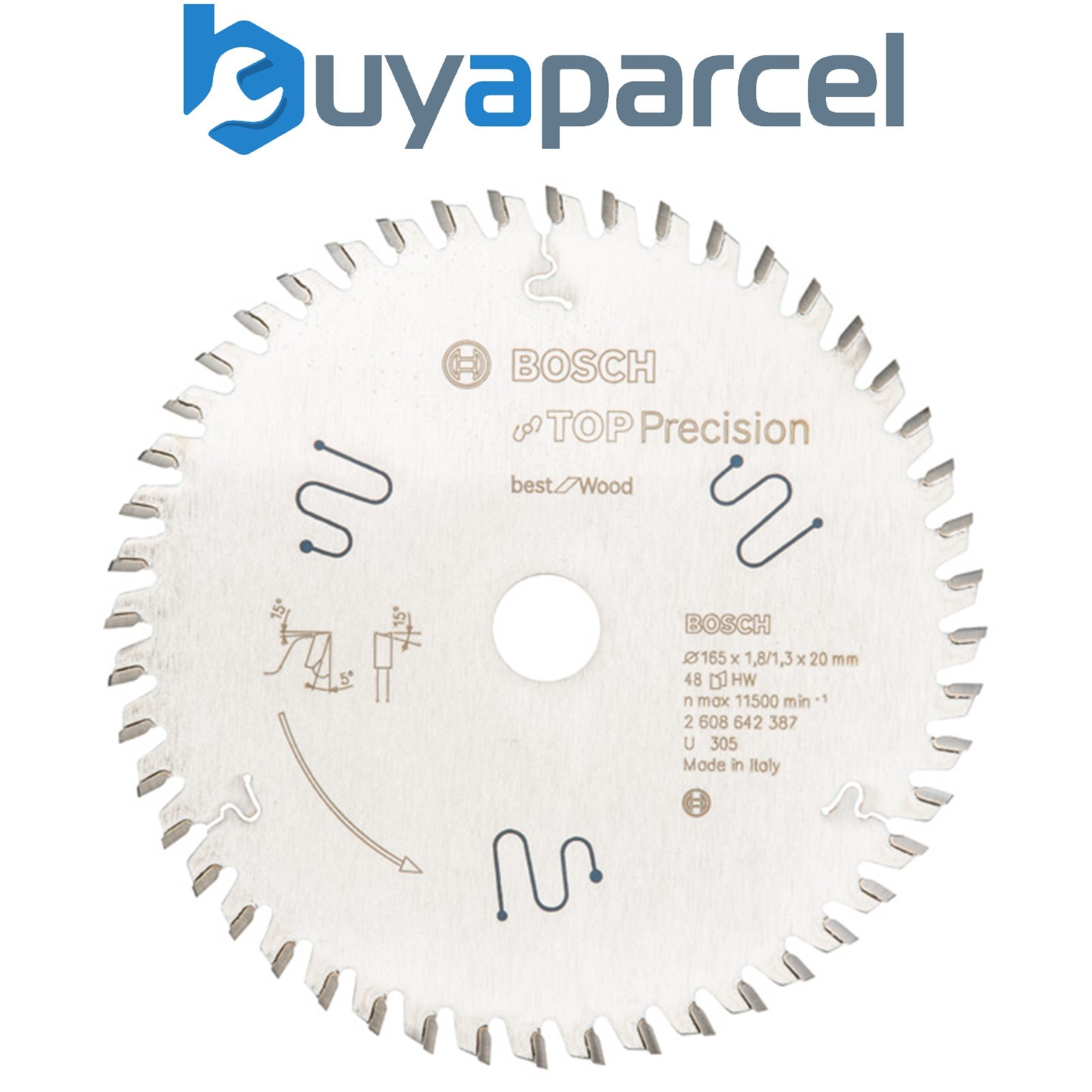 Bosch Top Precision Best for Multi Material circular saw blade 2608642387