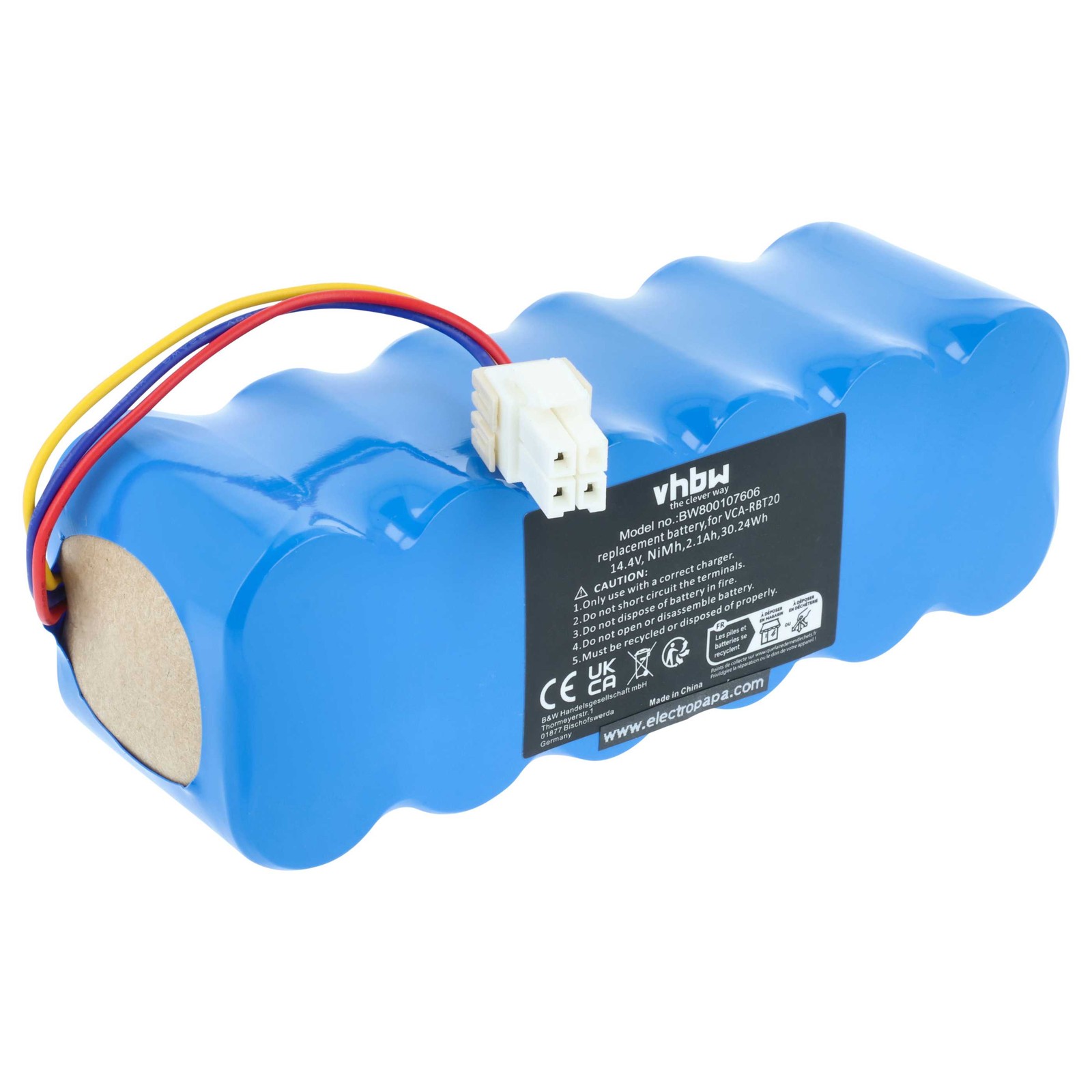 Battery for Samsung Navibot SR8824 SR8825 SR8730 SR8750 Light 2100mAh 14.4V