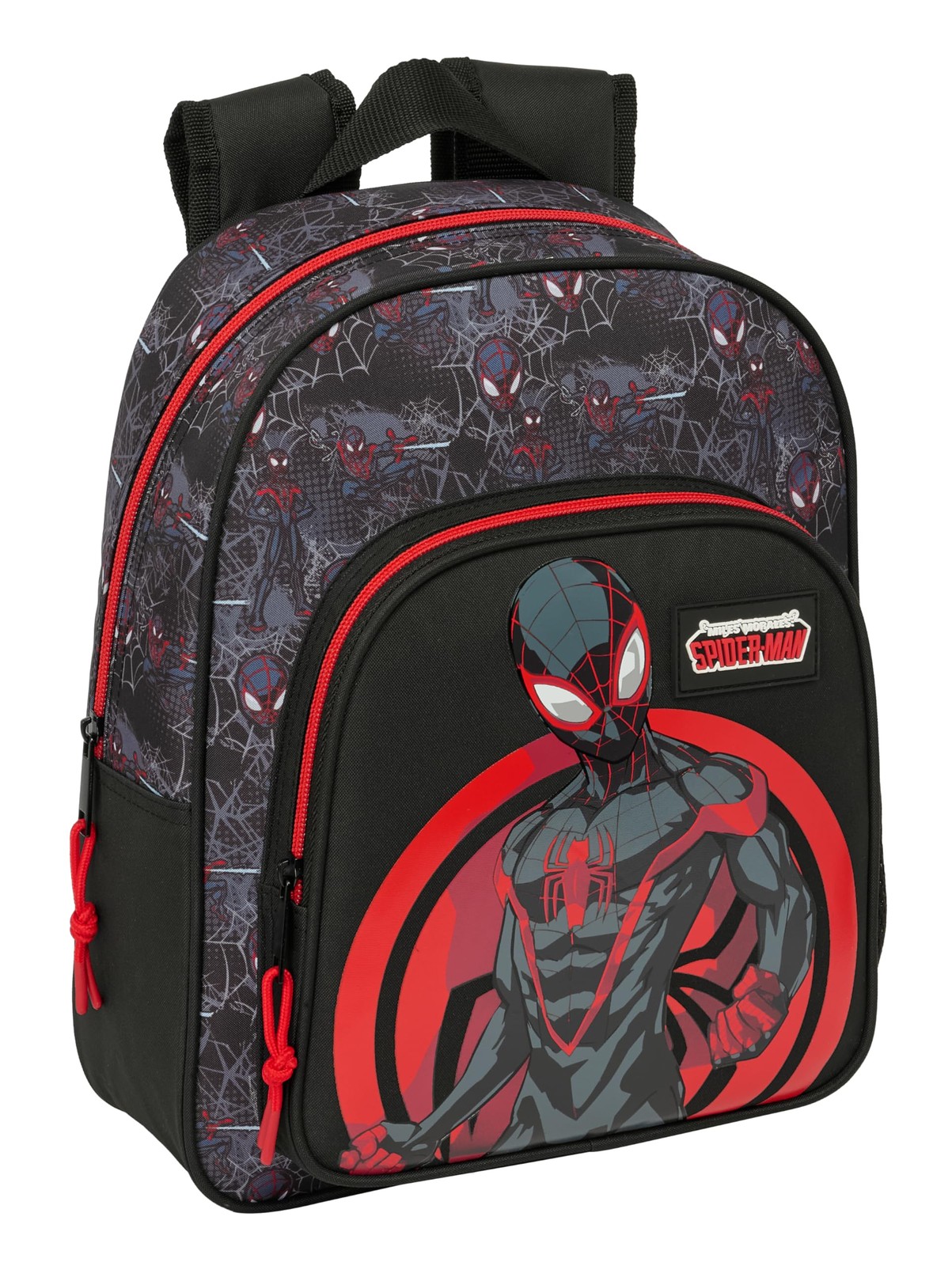MILES MORALES – Children's School Backpack, Ideal for Children of Different Ages