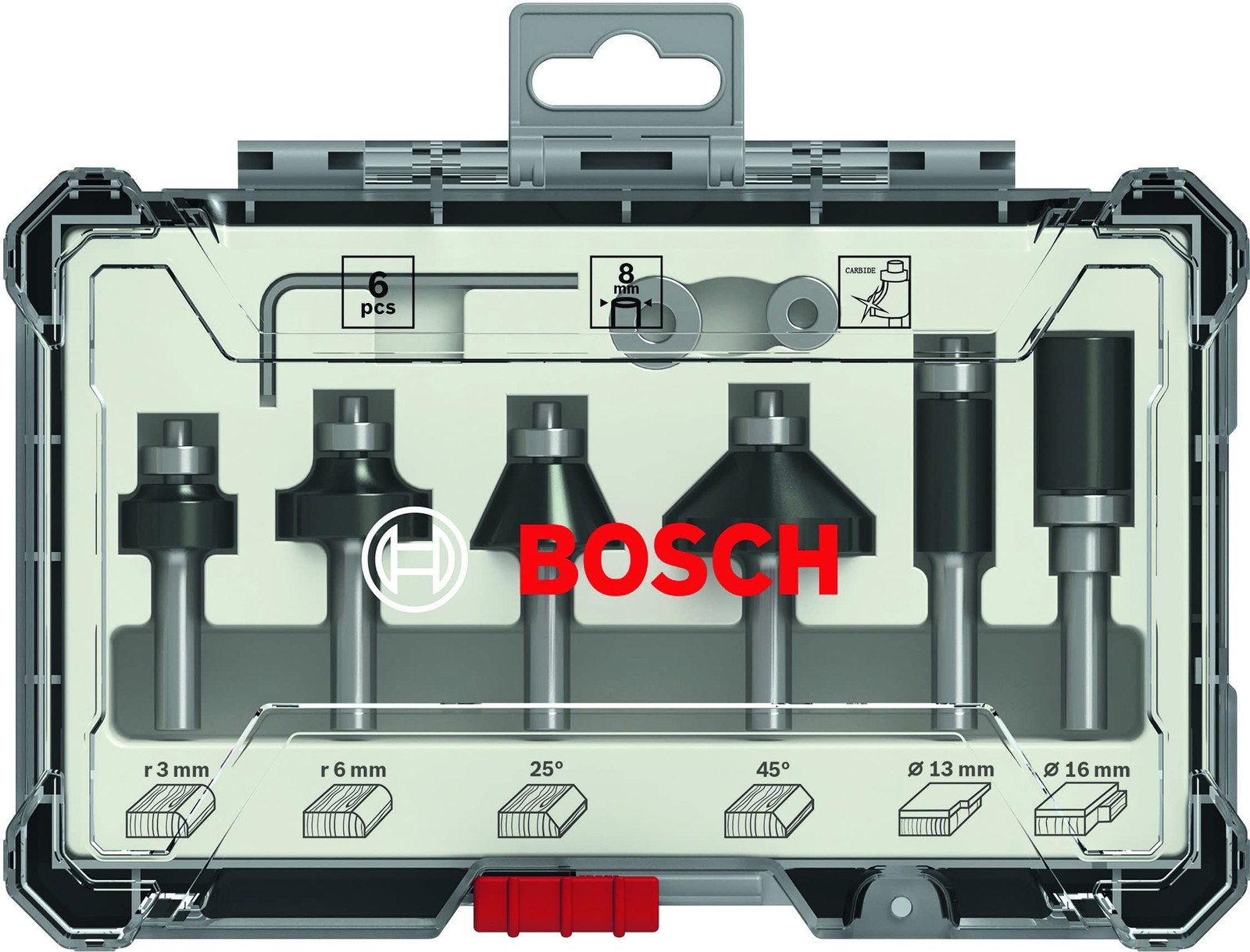 BOSCH Fraser-Set 6-teilig NEW