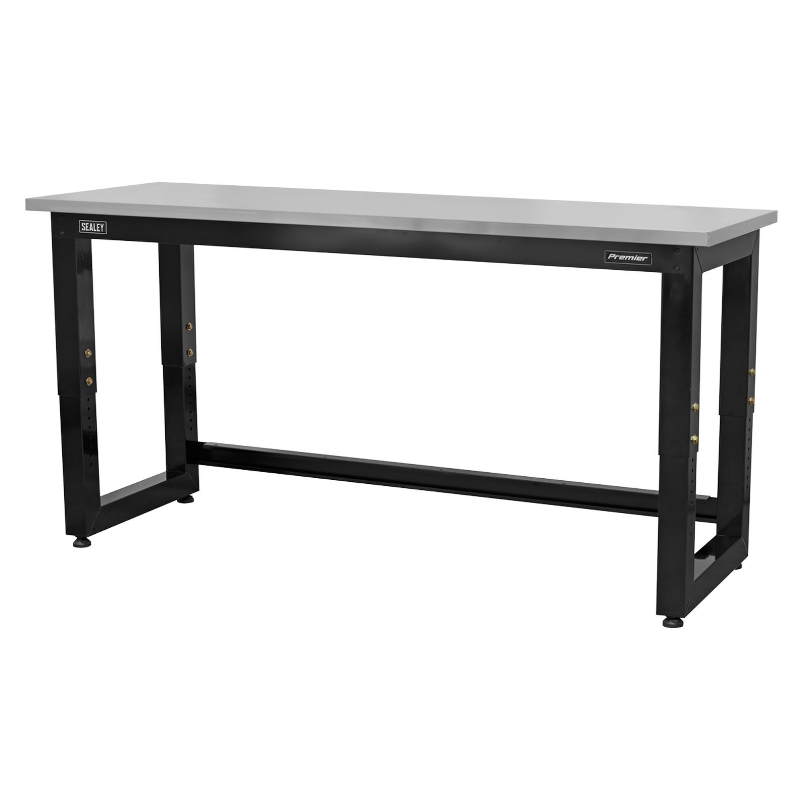 Sealey Steel Adjustable Workbench with Stainless Steel Worktop 1830mm - APMS23