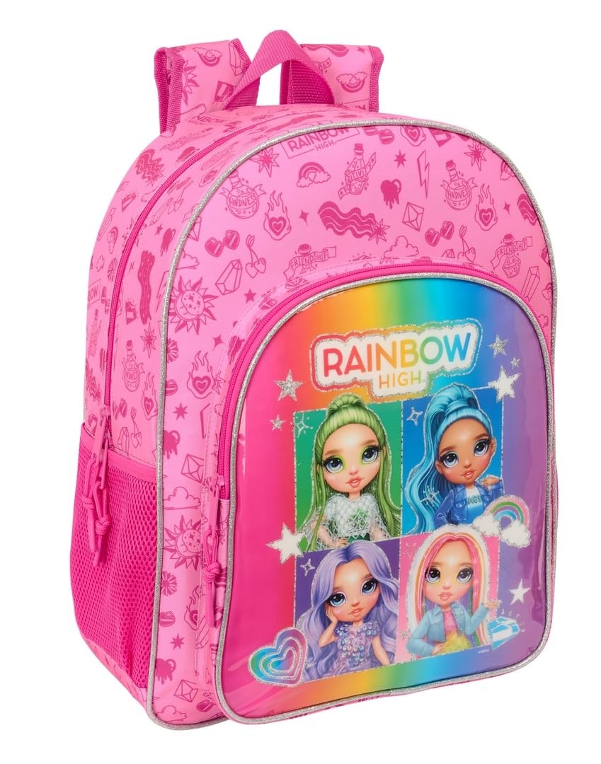 RAINBOW HIGH SHINE – Children's School Backpack, Children's Backpack, Adaptable