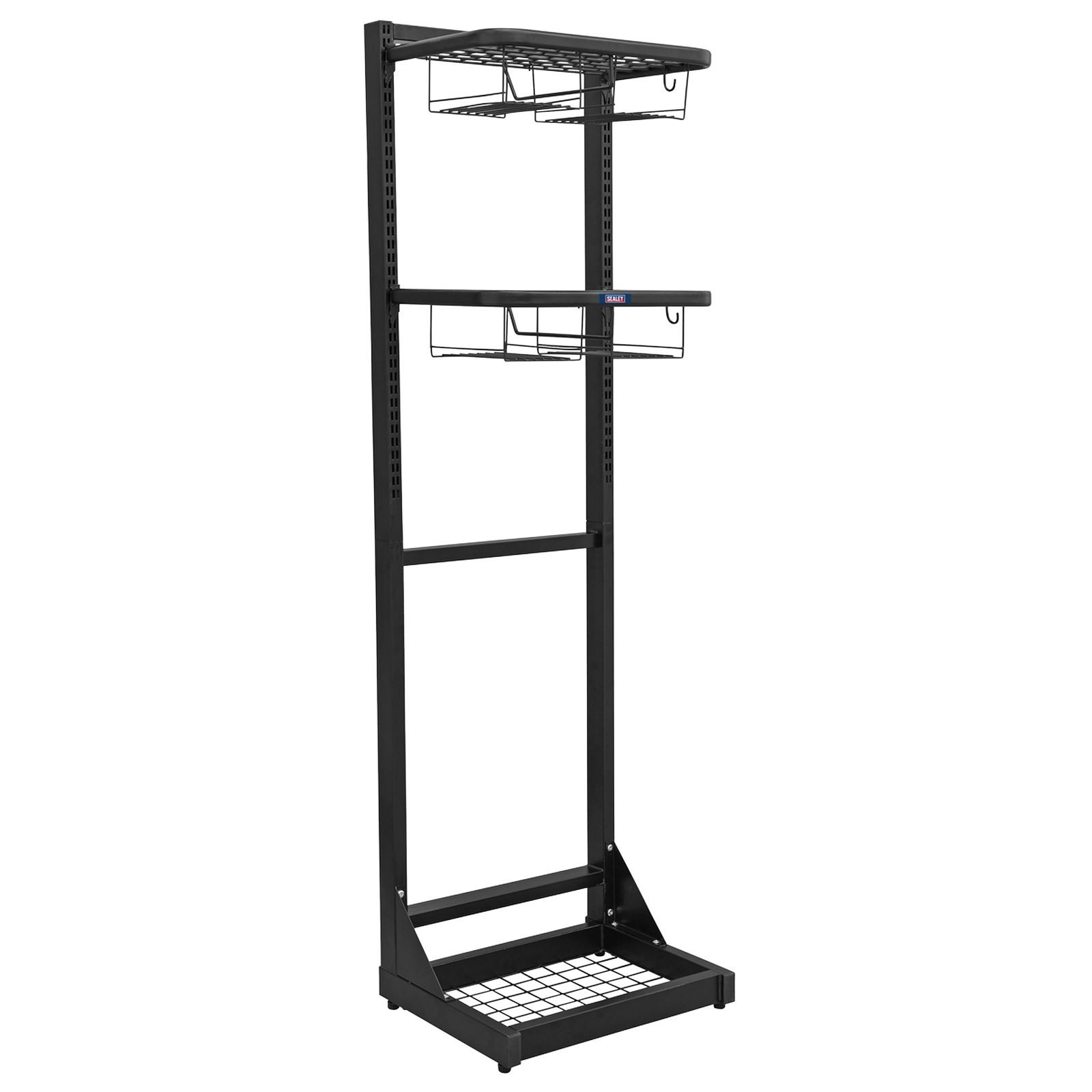 Sealey Motorcycle Helmet & Gear Tidy Freestanding - MS081FS