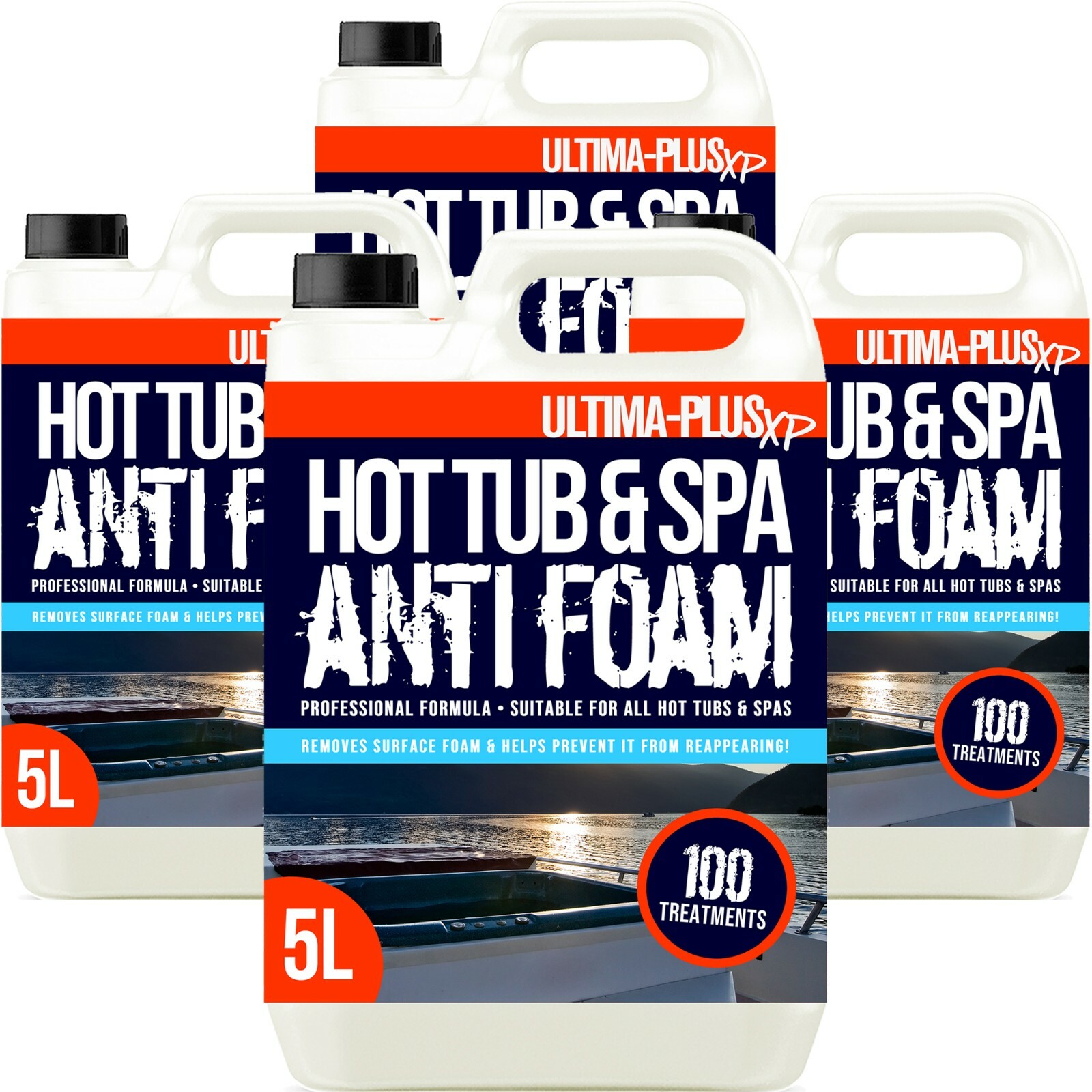 Hot Tub Anti Foam Remover Treatment Spa Whirlpool Pool Defoaming 20L Ultima Plus