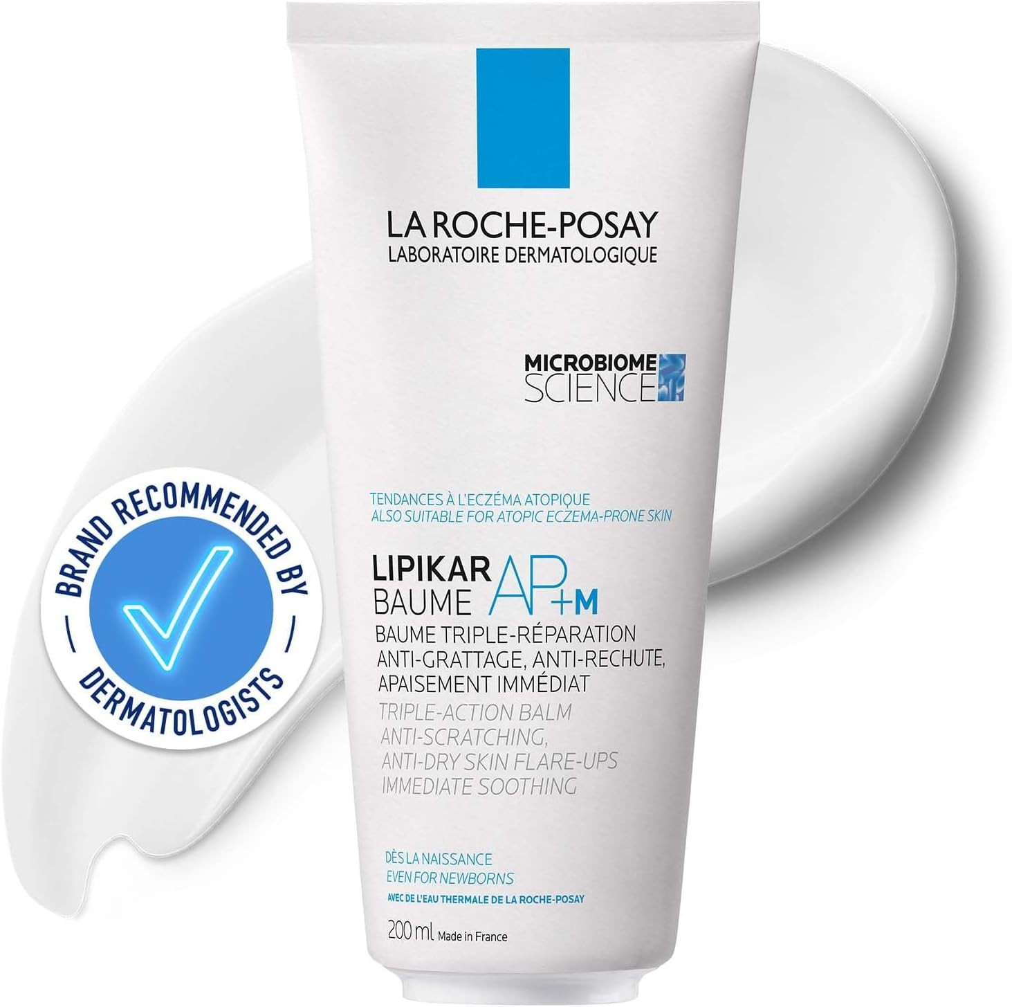 La Roche-Posay Lipikar Baume AP+M Moisturiser For Dry Skin 200ml