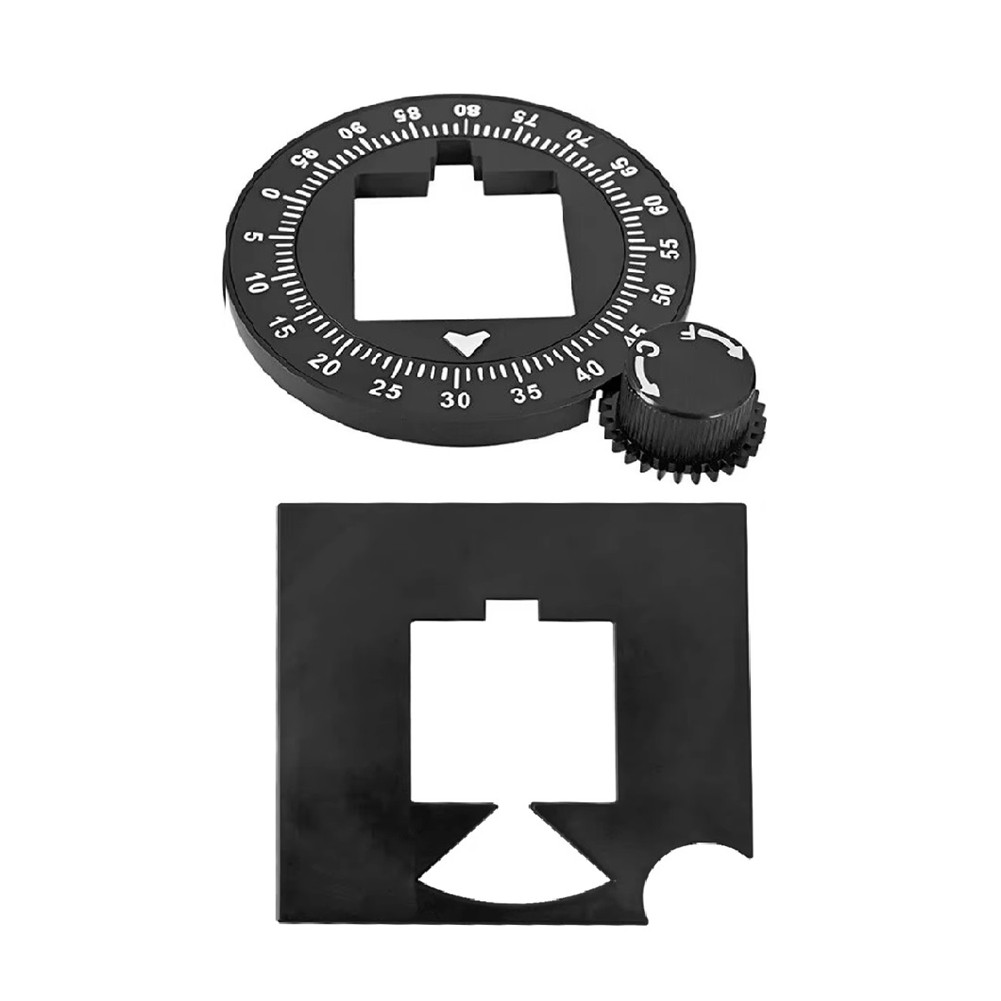 For Grinder Setting Dial with Lid Plastic Adjustment Dial for Eureka9907