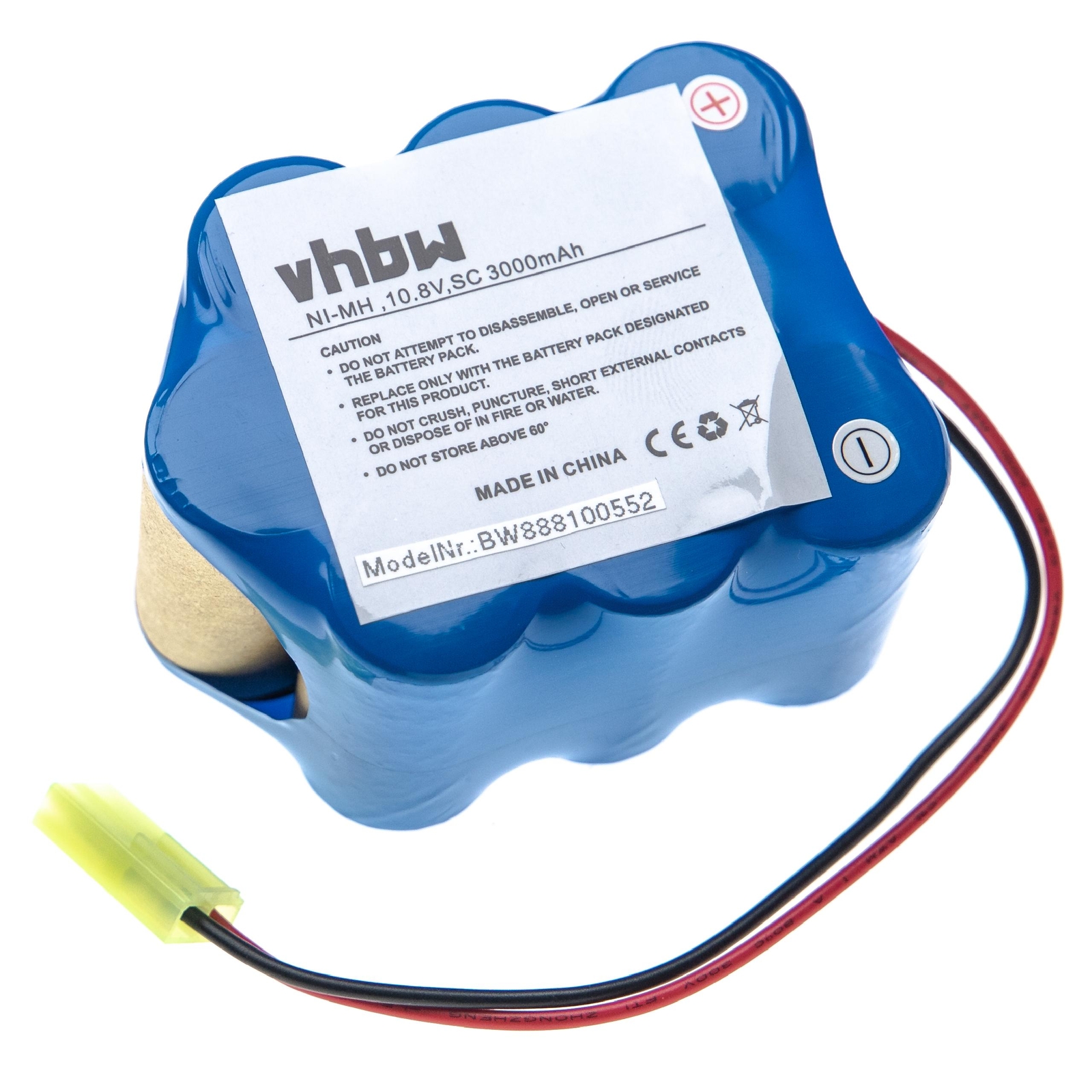 Battery for Zepter C23106FM-SRCB SA9KR1300SC-3RB 9W-1300Cs-Z 3000mAh 10.8V
