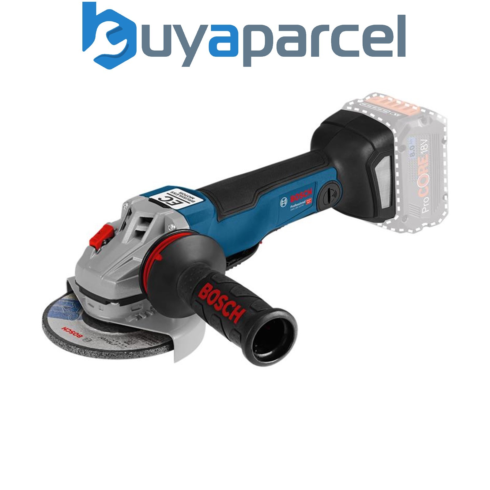 Bosch 06019G3E0A GWS 18V-10 PC Professional Angle Grinder 125mm 18V Bare Unit BS