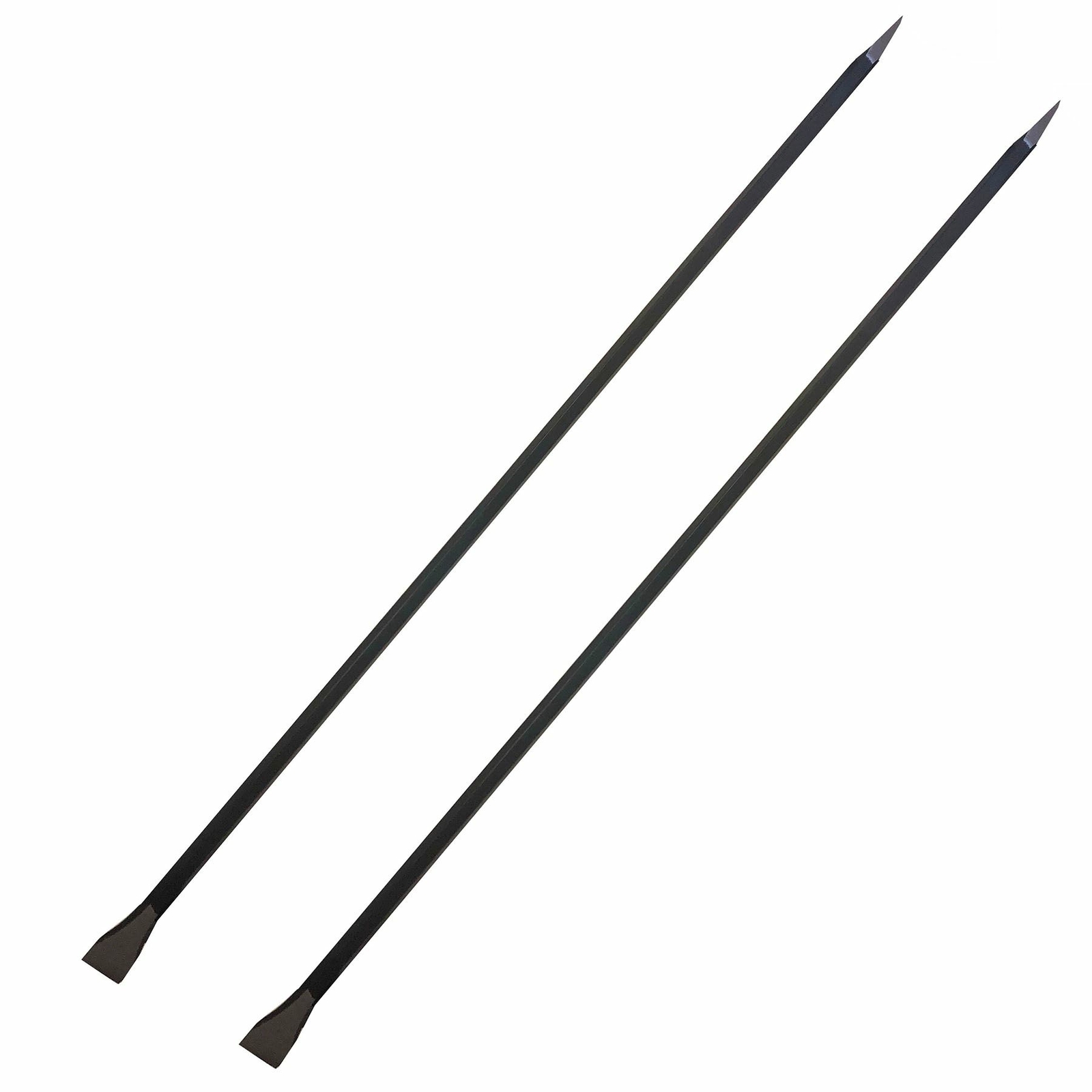 60" (5ft) Chisel Digging Bar (6.2kg) Pry Road Concrete Wrecker Wrecking Bar 2pk