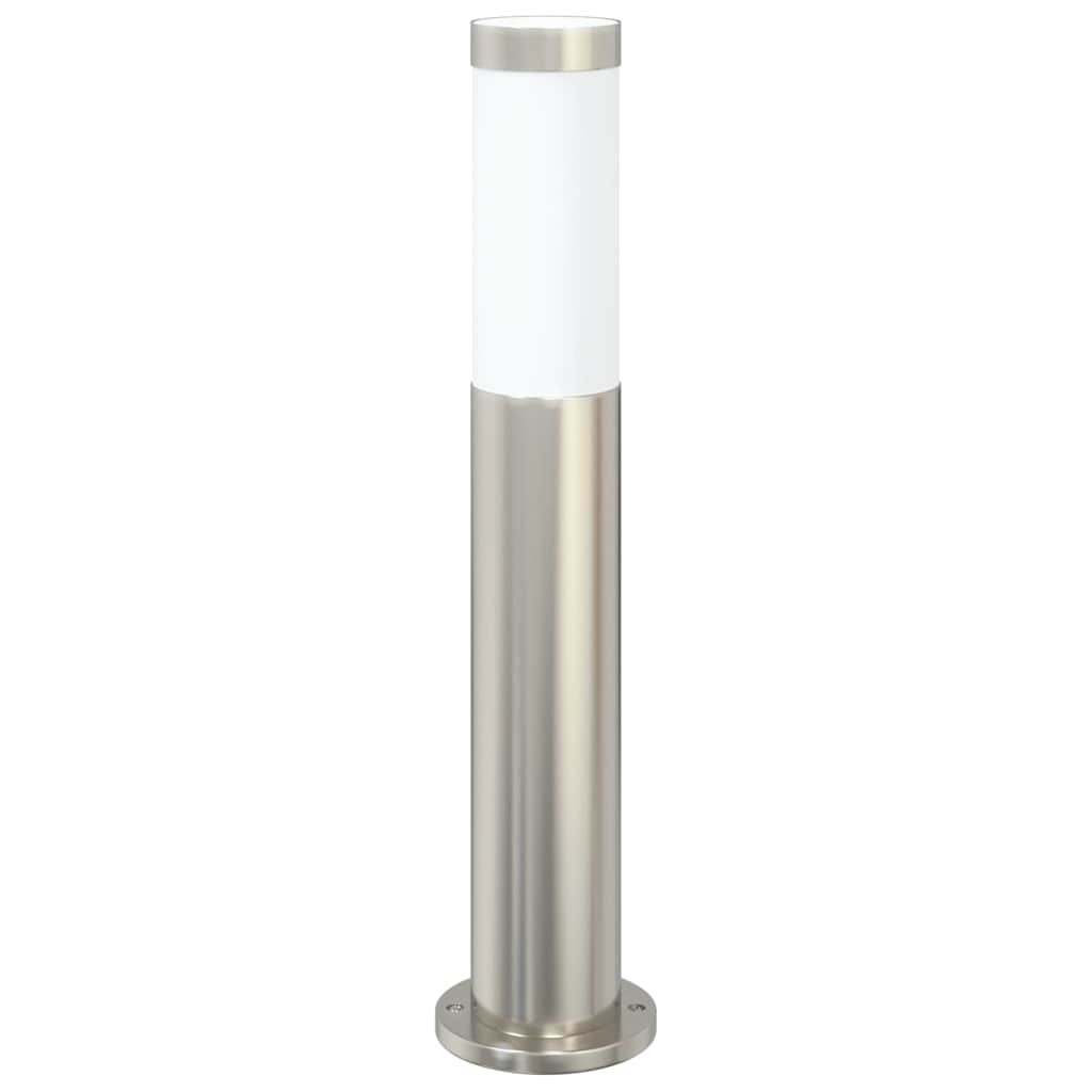 Bollard Light 50cm Stainless Steel IP44 Outdoor Garden Lamp E27 Socket vidaXL