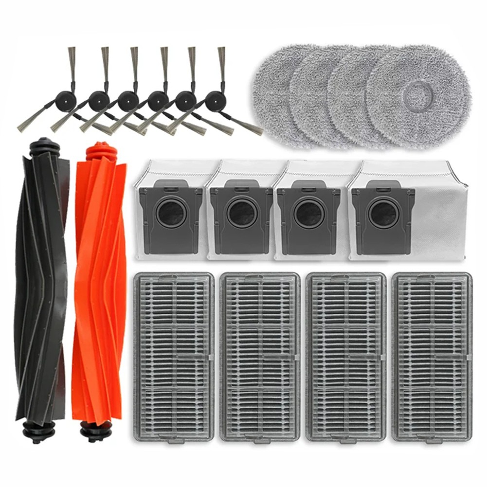 For X40 Pro Ultra Robot Vacuum Cleaner Accessories Main Side Brush Hepa 6499
