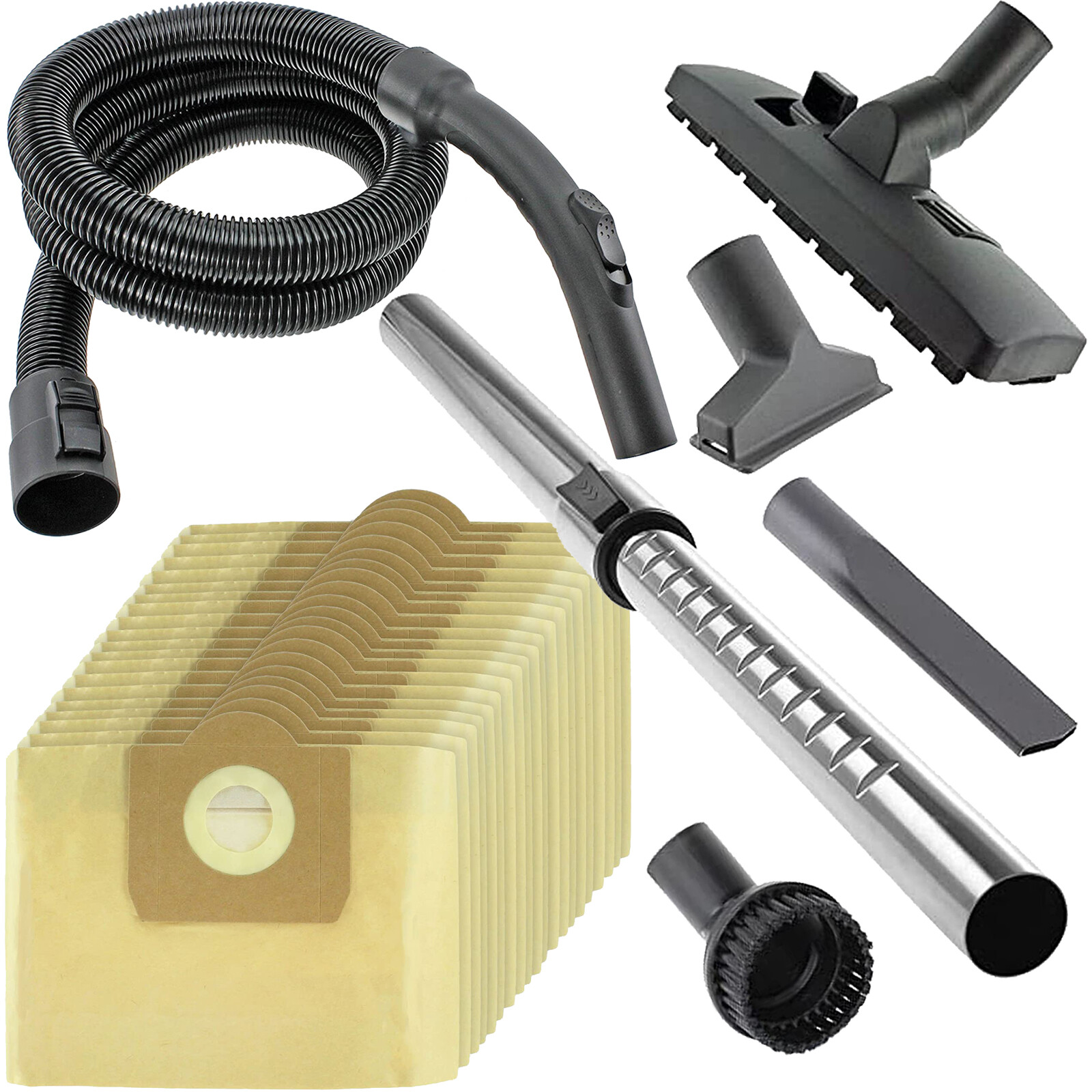 Hose Tool Kit Bags x20 for KARCHER Vacuum Extension Rod Tools WD3 Wet & Dry WD3P