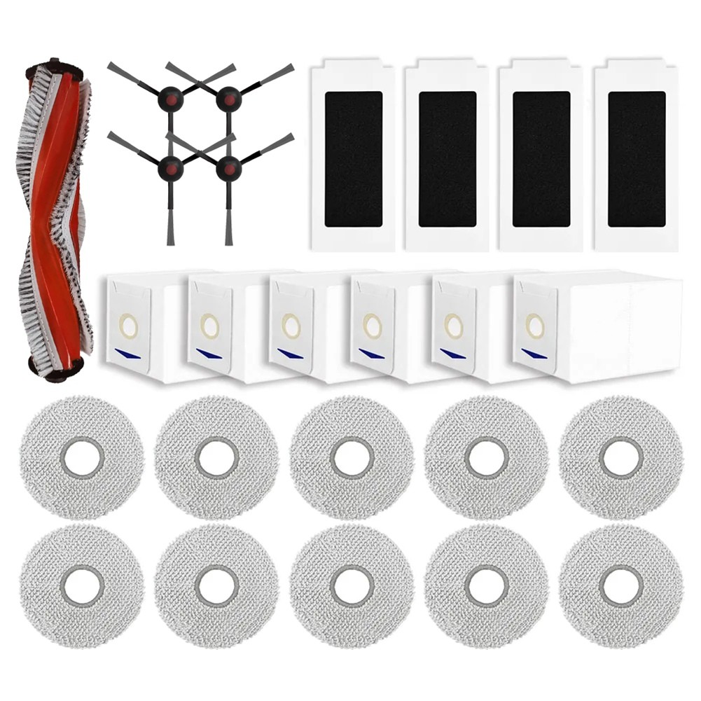 For  Pro+ / Ultra Plus Robot Vacuum Cleaner Main Side Brush Hepa Mop7892