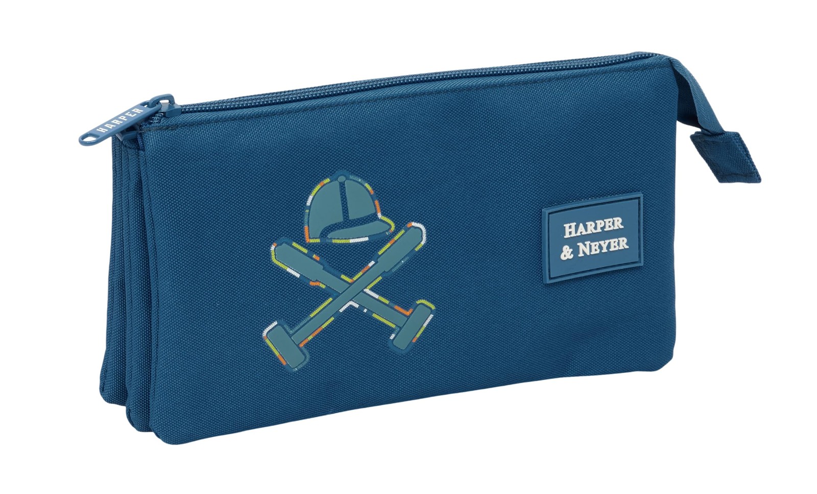 HARPER & NEYER – Triple Pencil Case, Children's Pencil Case, Ideal for School Ag