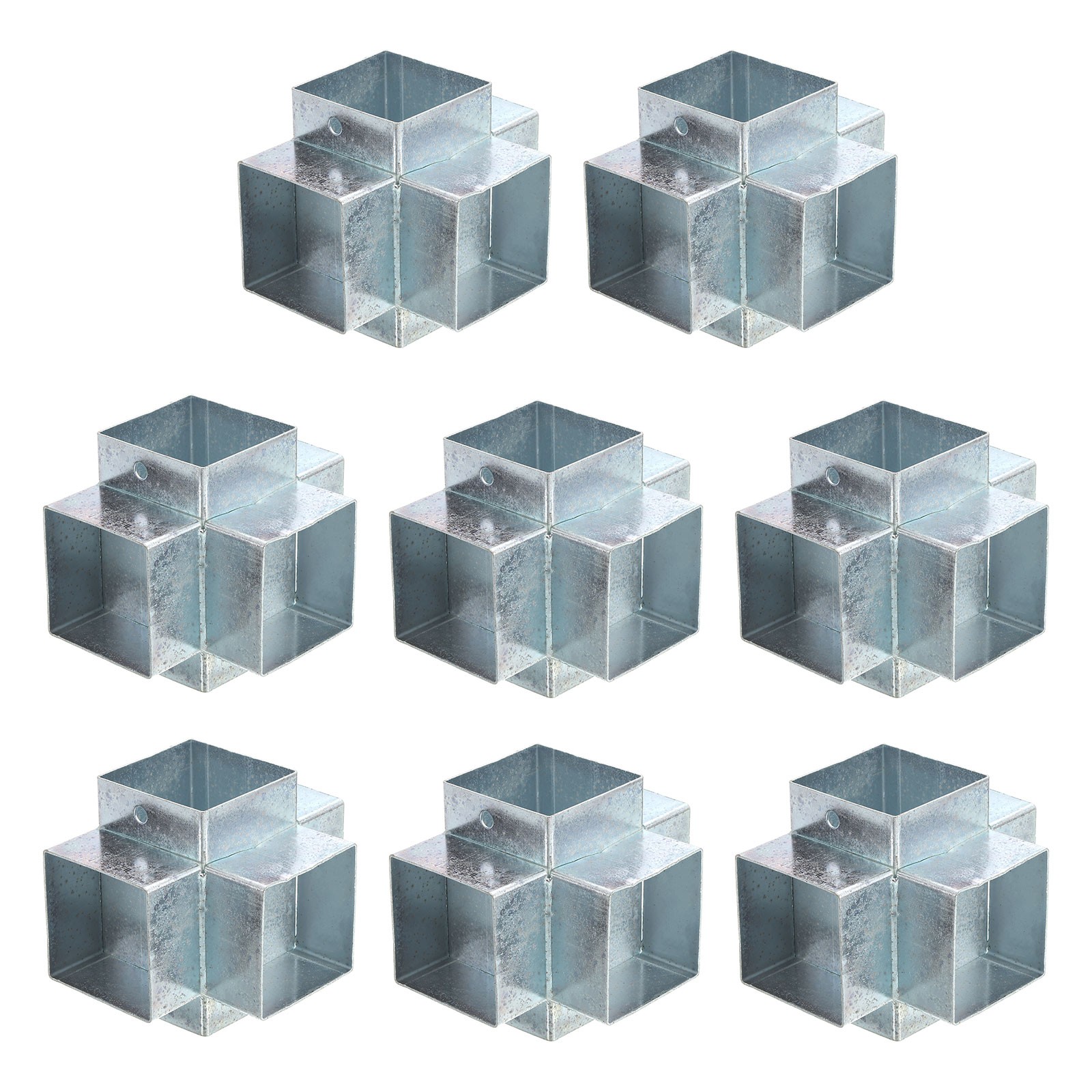 5-Way Gazebo Brackets Kit, Angle Bracket for 2" x 2" Lumber (8 Pack)