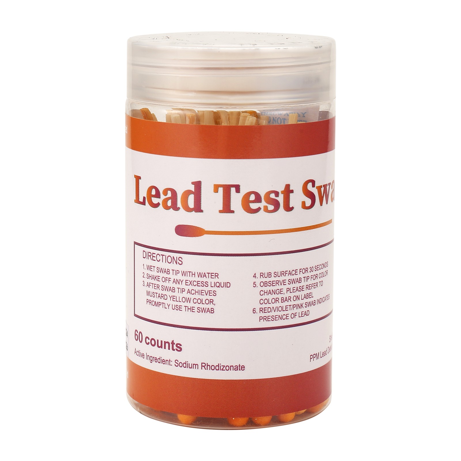 8X(Lead Test Kit Swabs - Lead Paint Test Kit, Lead Check Swab for Home Use,3252