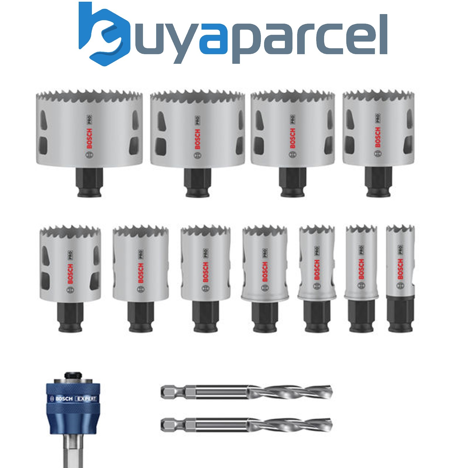 Bosch Hole saws sets PRO Multi Material PC Plus Hole Saw Set 14 pcs 2608594426