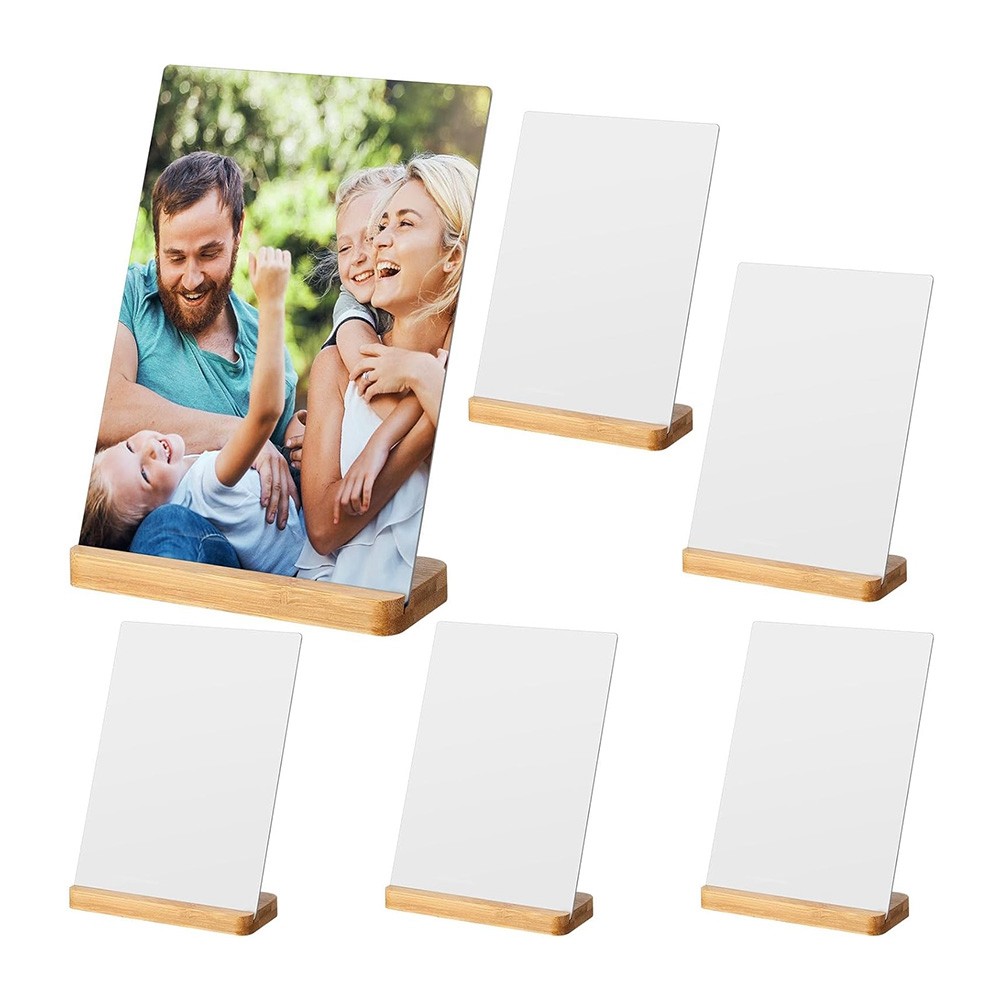 6 Pack Sublimation Photo Frames Blanks 5 X 7 Inch Heat Transfer Metal9673