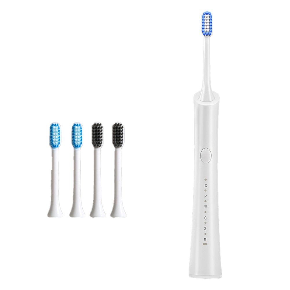 3X(Electric Toothbrush for Adults Kids Electric Toothbrush 6 Modes Electric4866