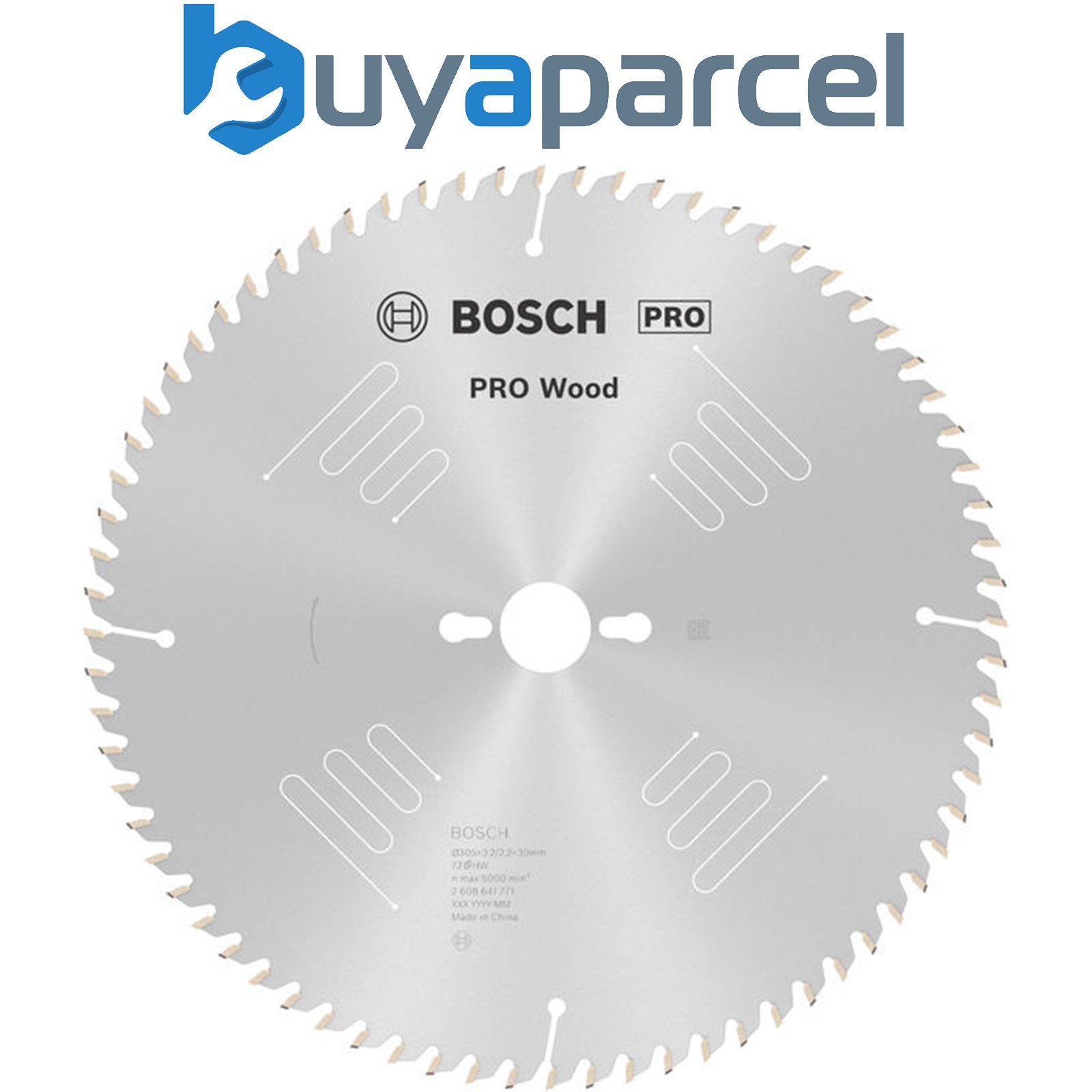 Bosch PRO Wood Circular Saw Blade 305 x 3.2 x 30 mm T72 2608641771