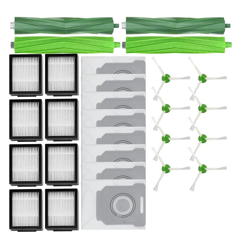 Replacement Roller Brush Side Brushes HEPA Filters Compatible for  I7 I7+1104