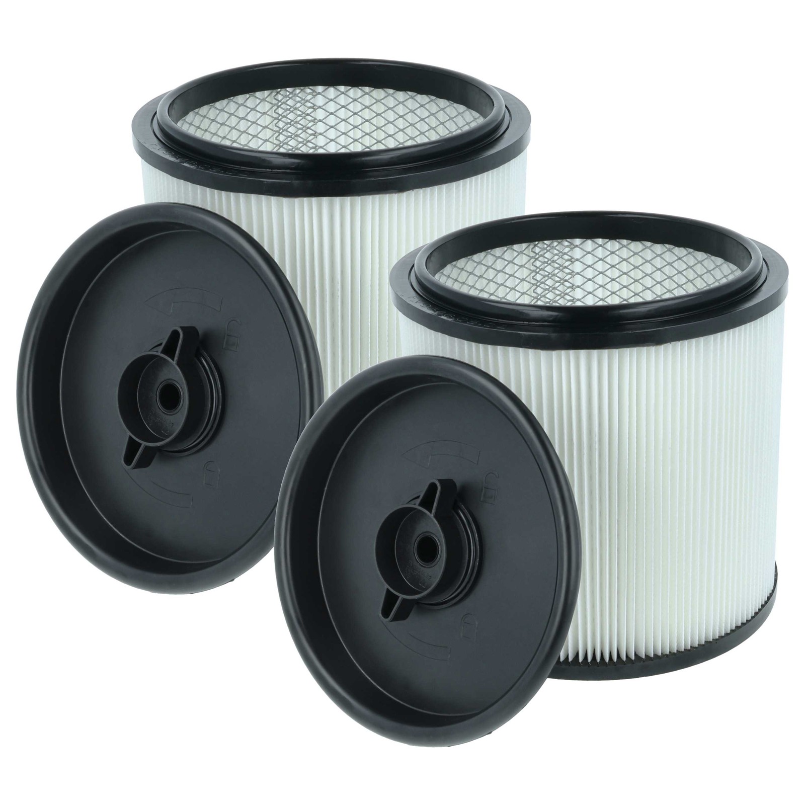 2 Cartridge Filter for Einhell TE-VC 2230 SACL EX UKCA 2230 SACL 2230 SACL EX CH