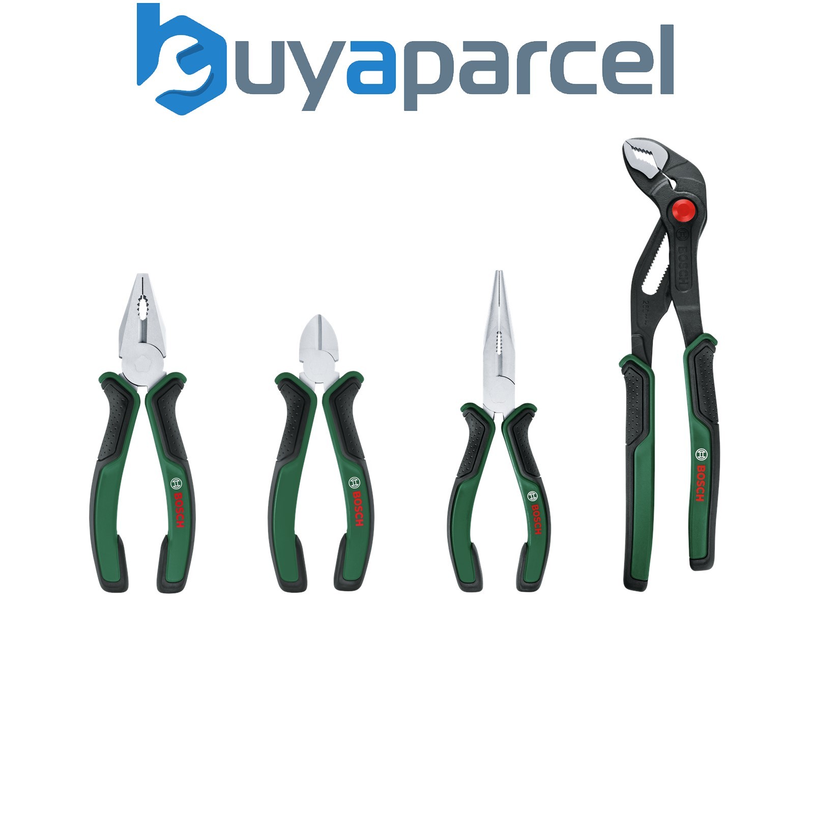Bosch Hand Tools Pliers Set 4-Piece 1600A02W7K