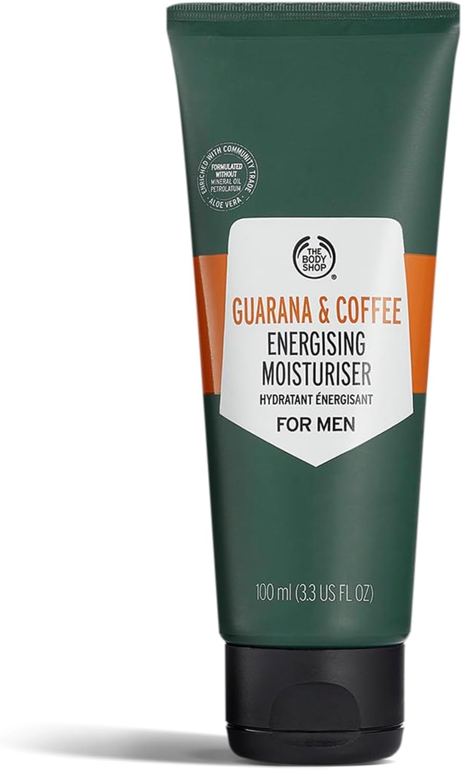 The Body Shop Guarana and Coffee Energising Moisturiser for Men (1x 100ml), Men