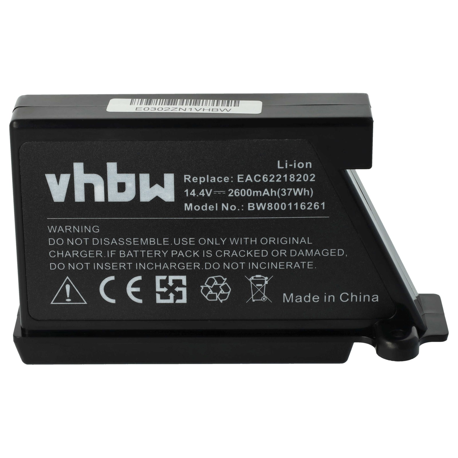 Battery for LG Home-Bot VR6570 LV VR6550 LV VR6560 LV VR6540 LV 2600mAh 14.4V