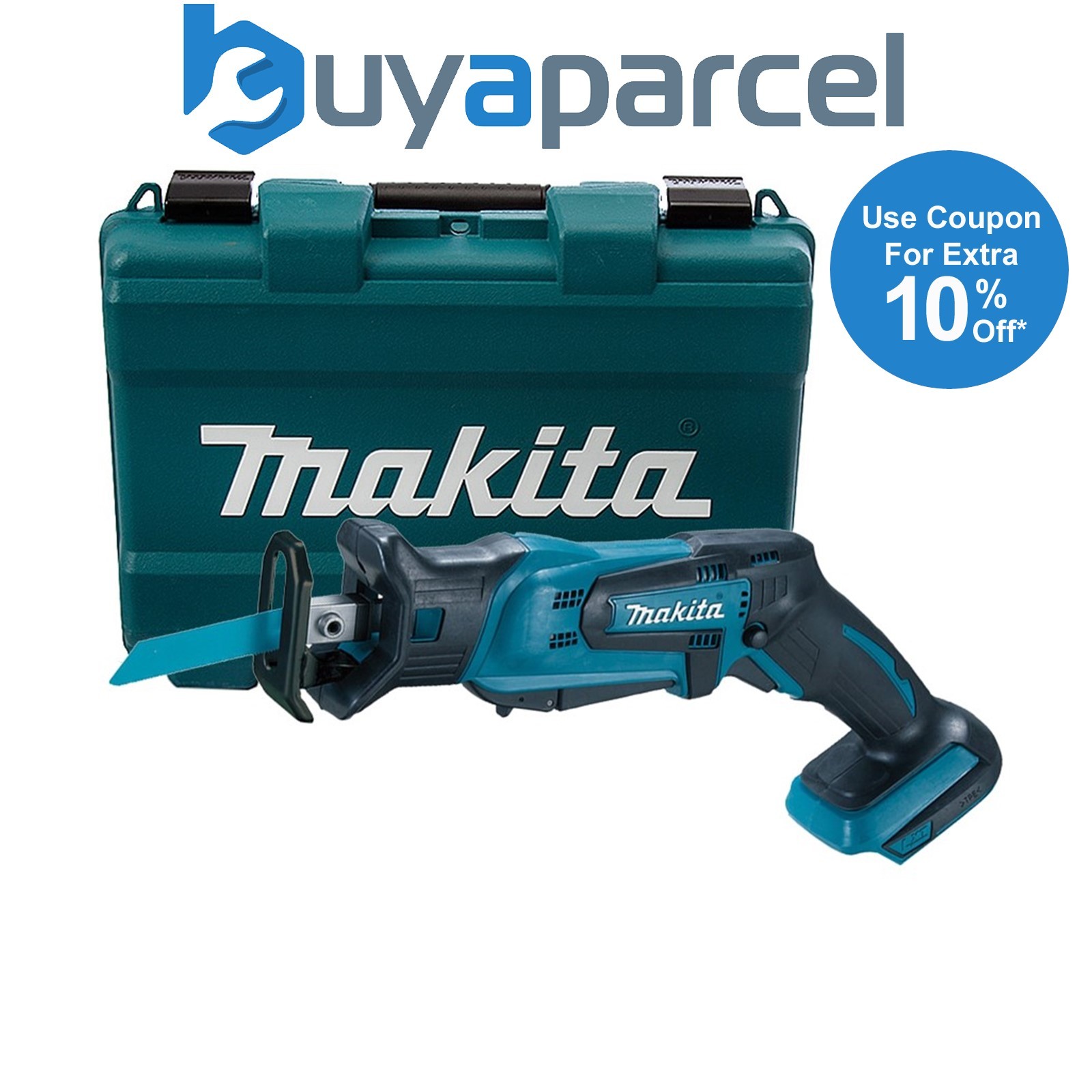 Makita DJR185Z 18v Garden Pruning Multi Saw Reciprocating Saw Hackzall + Case