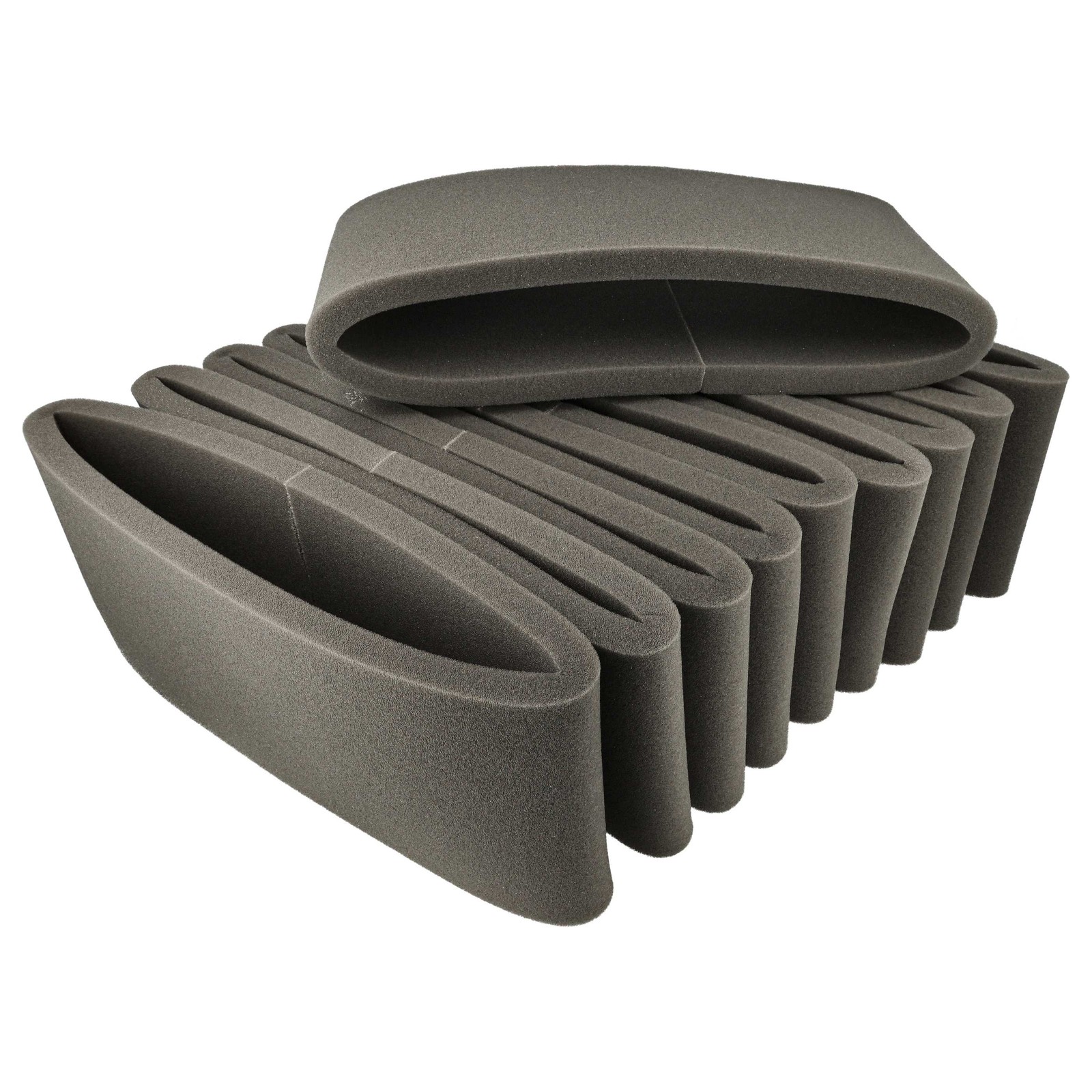 10 Pre Filter for Makita 0088381536196, 423398-2 for Hoover, Noise-absorbing