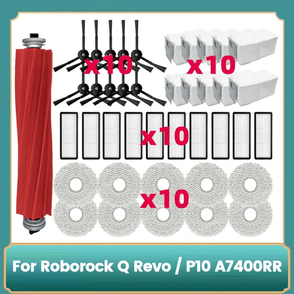 For Q / P10 A7400RR Parts Main Roller Side Brush Hepa Mop2139