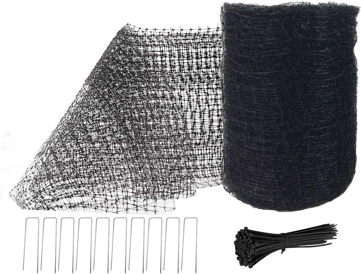 Feitore Deer Fence Netting, 7 x 100 Feet Anti Bird Deer Protection Net Reusable