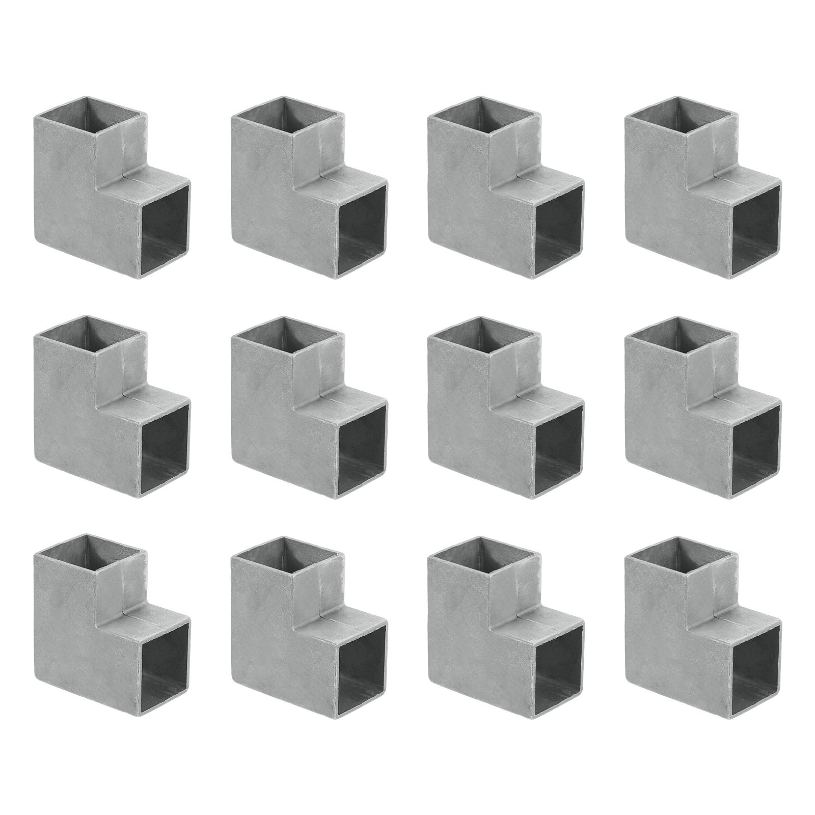 2-Way Gazebo Brackets Kit, Aluminum Bracket for 1.3" x 1.3" Lumber (12 Pack)