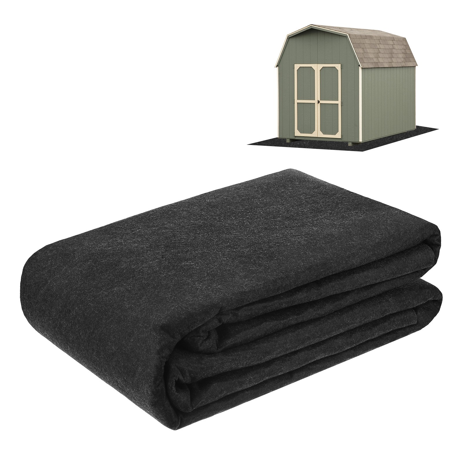 Outdoor Storage Shed Mat, 2499x2499mm Non Slip Waterproof Carport Protect Pad