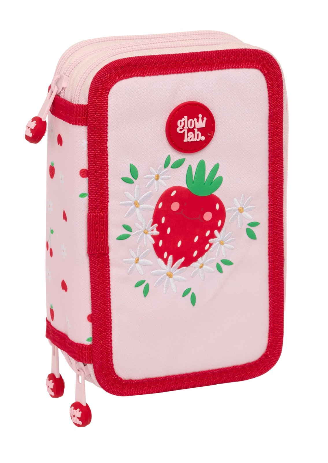 GLOWLAB FRUTITAS – School Pencil Case with 37 Tools Included, Children's Pencil
