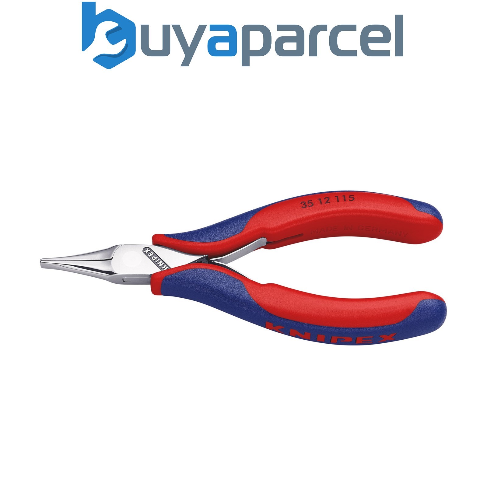 Draper 27698 KNIPEX 35 12 115 Electronics Pliers with Box Joint with Multi-Compo