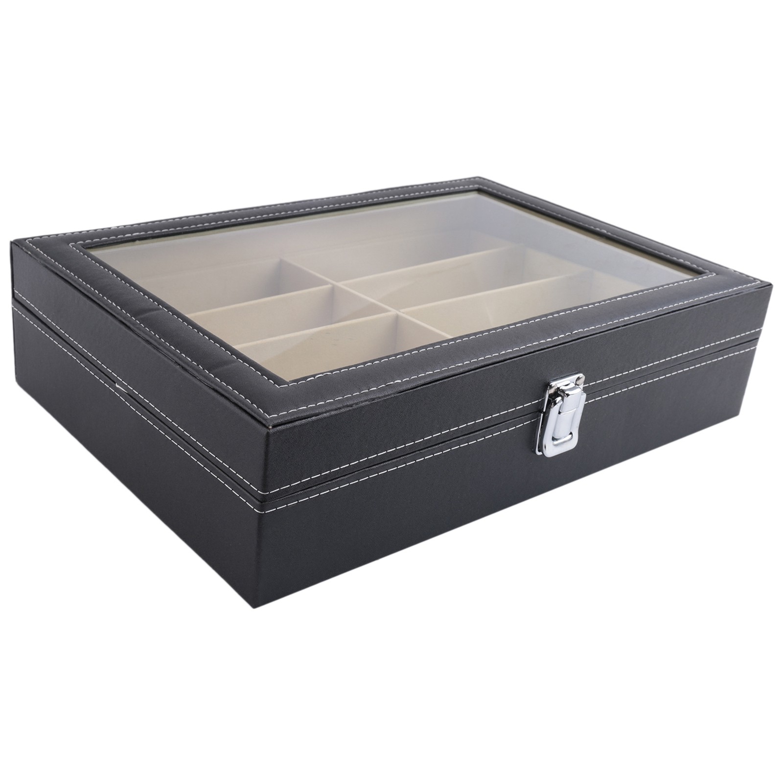 8-Grid Eye Glasses Case Eyewear Sunglasse Storage Box Holder Organizer Eye6066