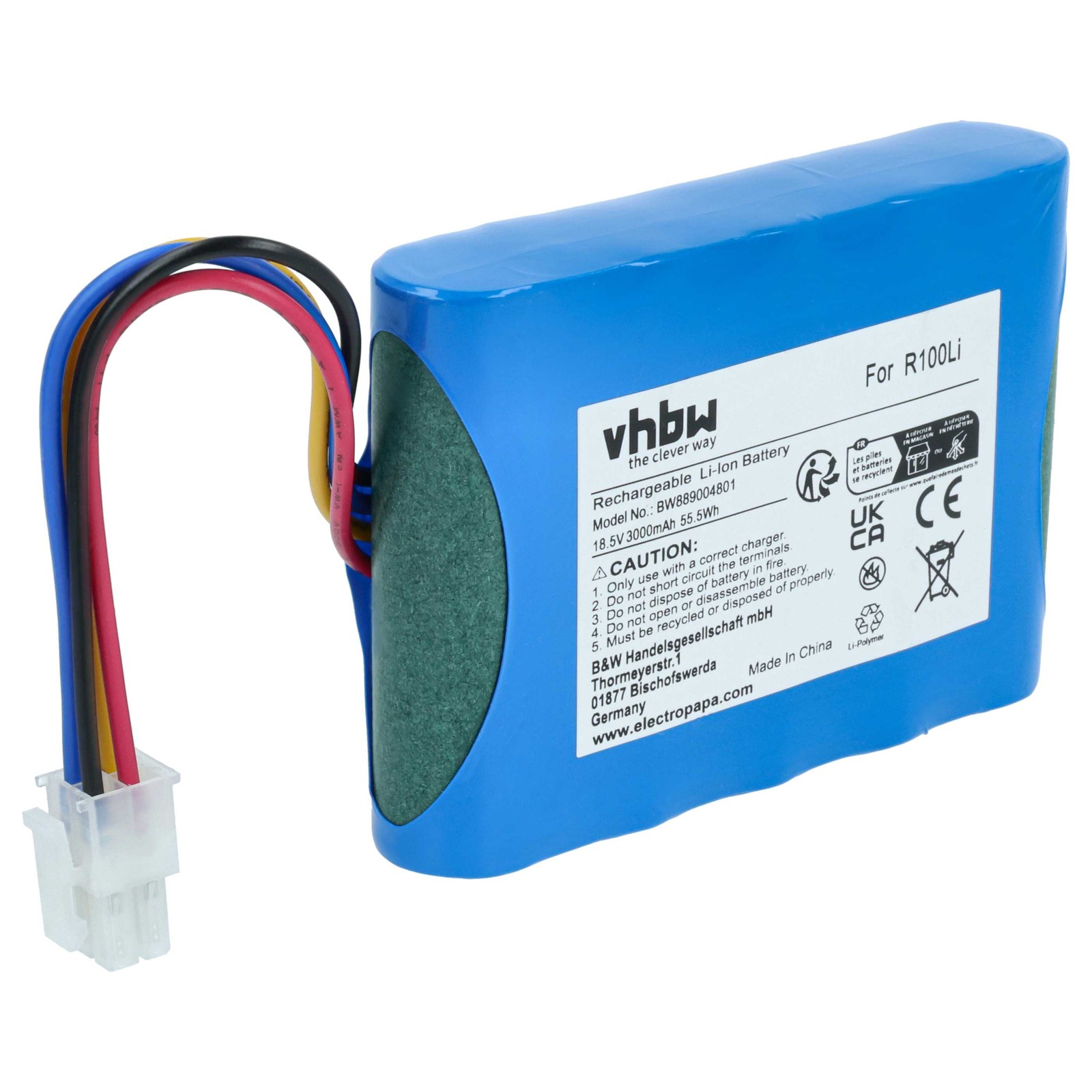 Battery for Gardena Sileno+ R160Li (2016-2018) Sileno 3000mAh 18.5V