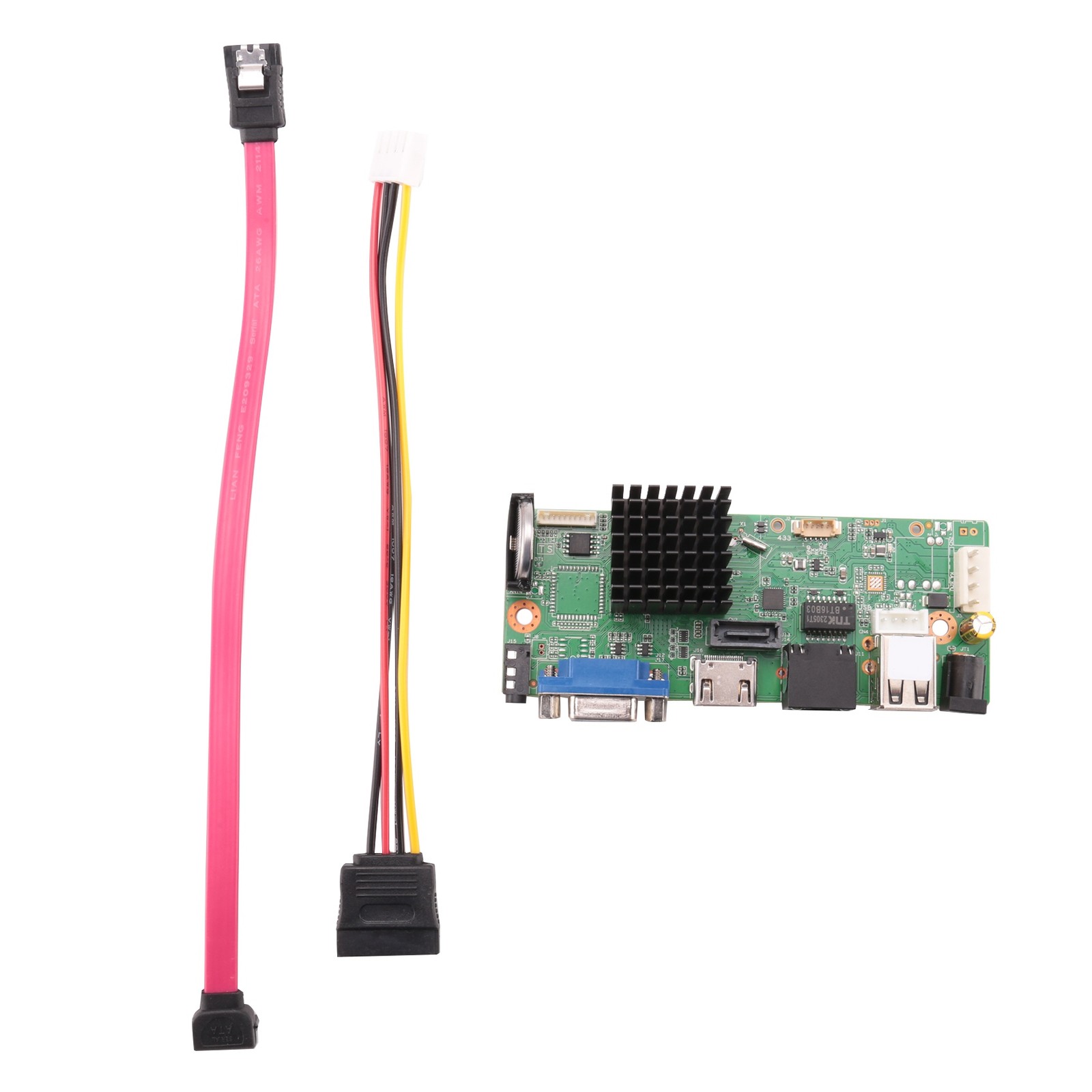 265 10CHx5MP NVR DVR Digital Video Recorder Board IP Camera Max 12T Face7805