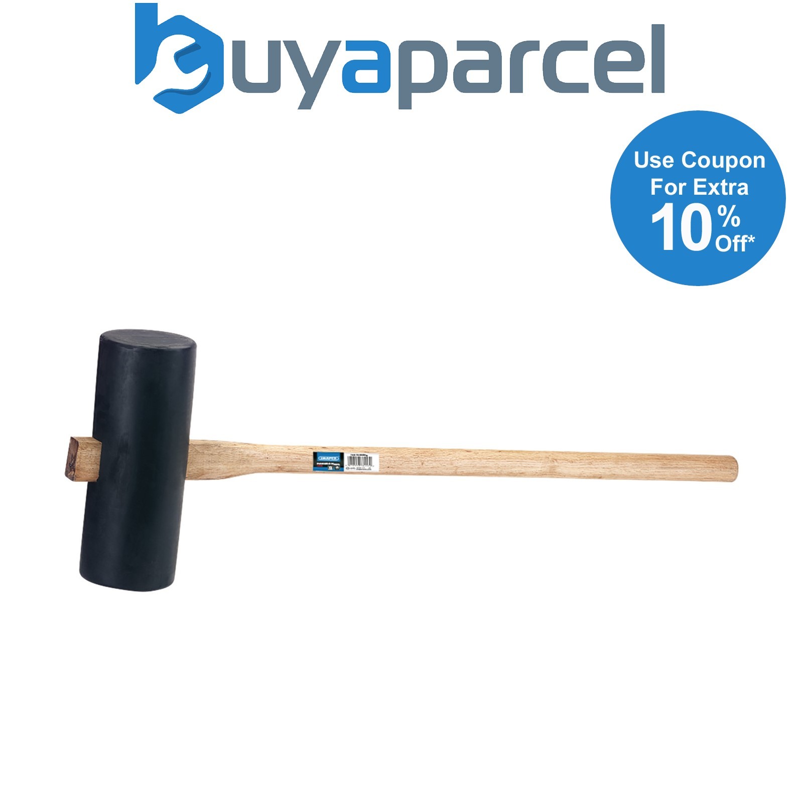 Draper 78453 Paviors Rubber Mallet, 6kg/13lb