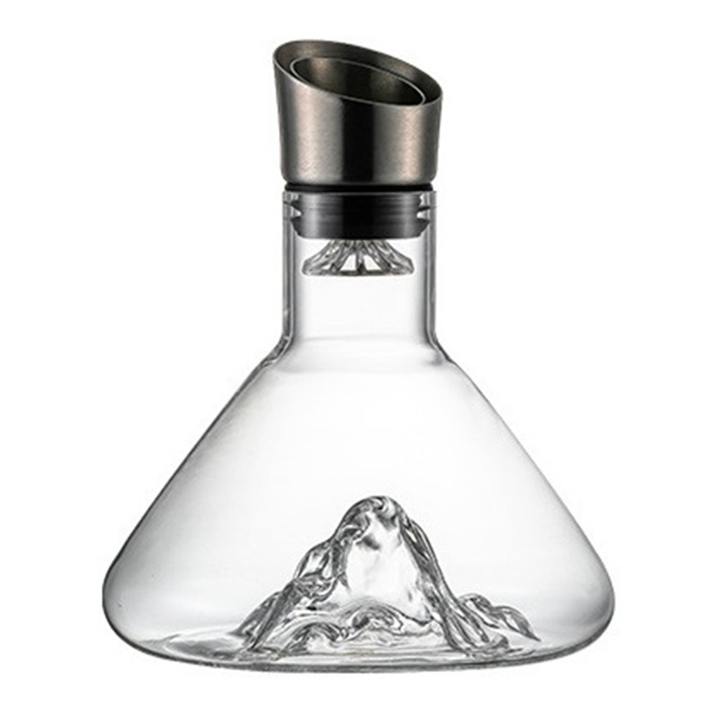 Wine Decanter, Crystal Clear Wine Decanter with Aerator, Red Wine Carafe1576