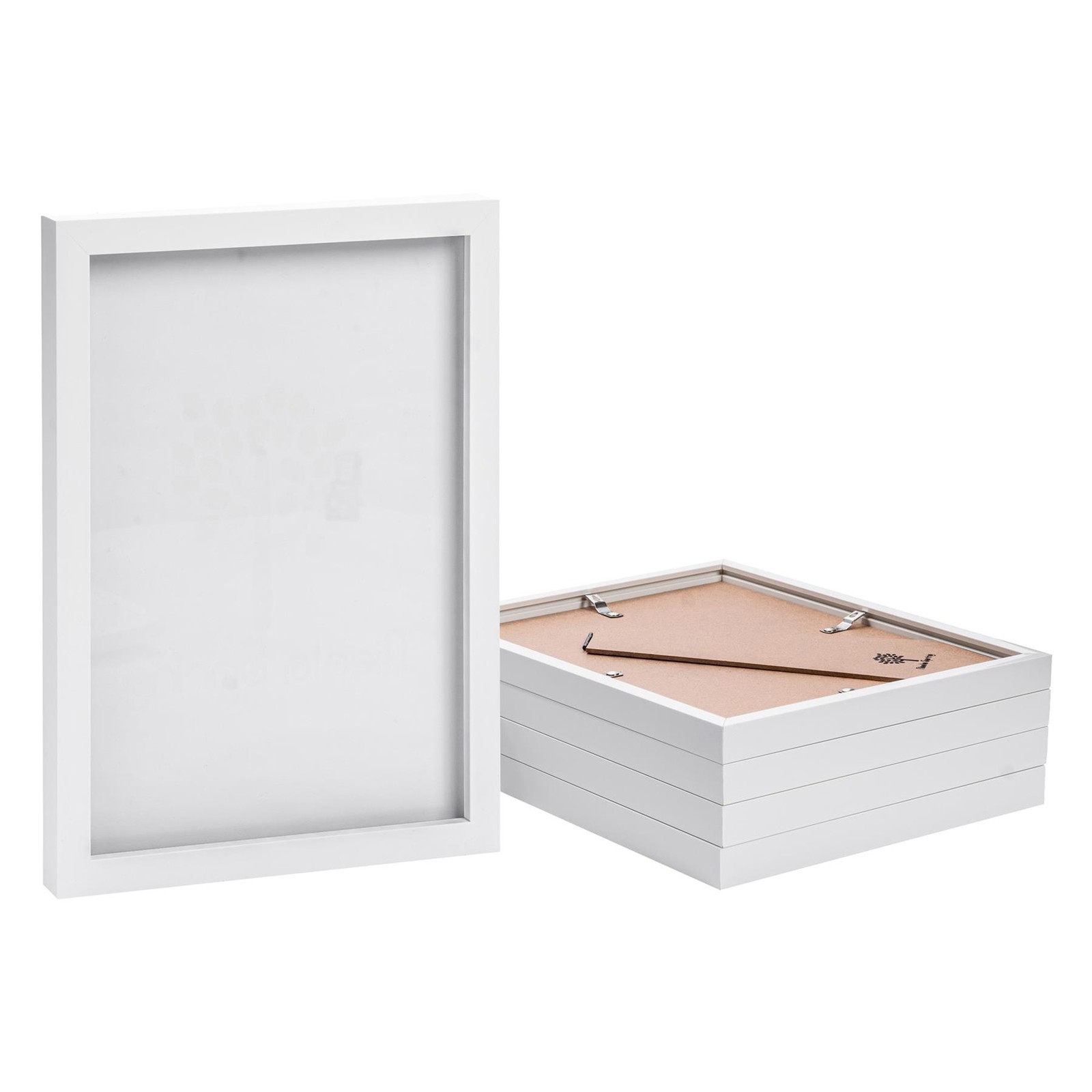 5x White A4 (8" x 12") Photo Frames Picture Poster Home Wall Décor