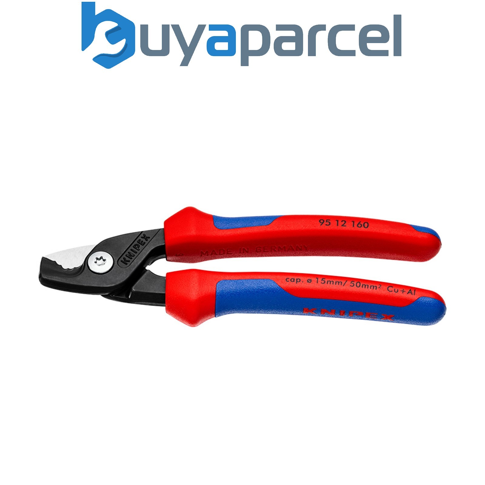 Draper 26112 KNIPEX 95 12 160 SB StepCut Cable Shears, 160mm
