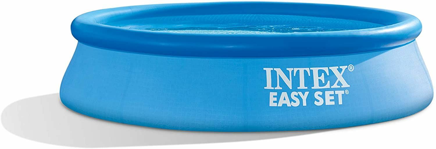 Outdoor Garden Easy Set-Up 8ft x 24” Inflatable Ring Round Swimming Pool Set